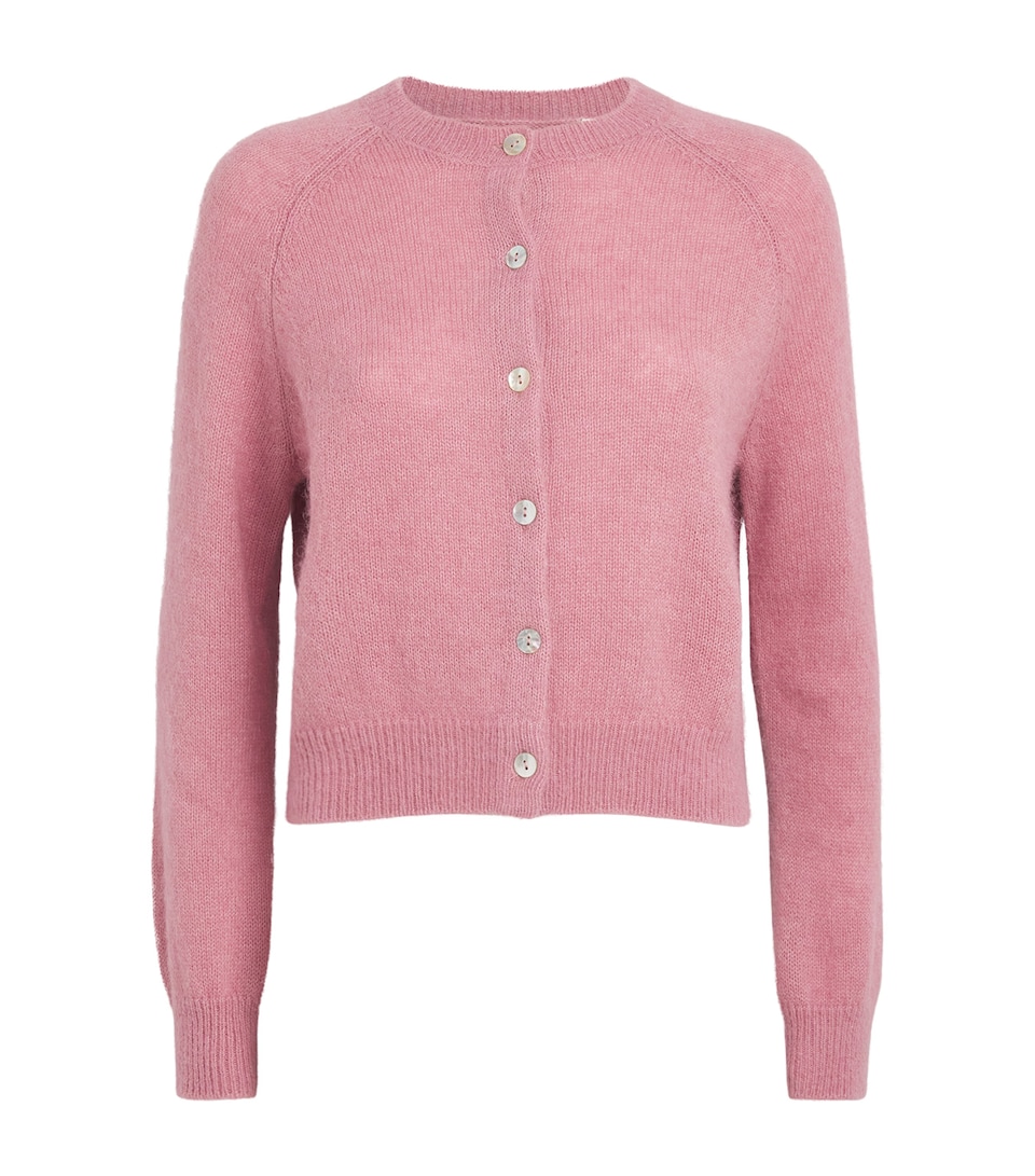 DÔEN Womens Knit Petra Cardigan Rosebud