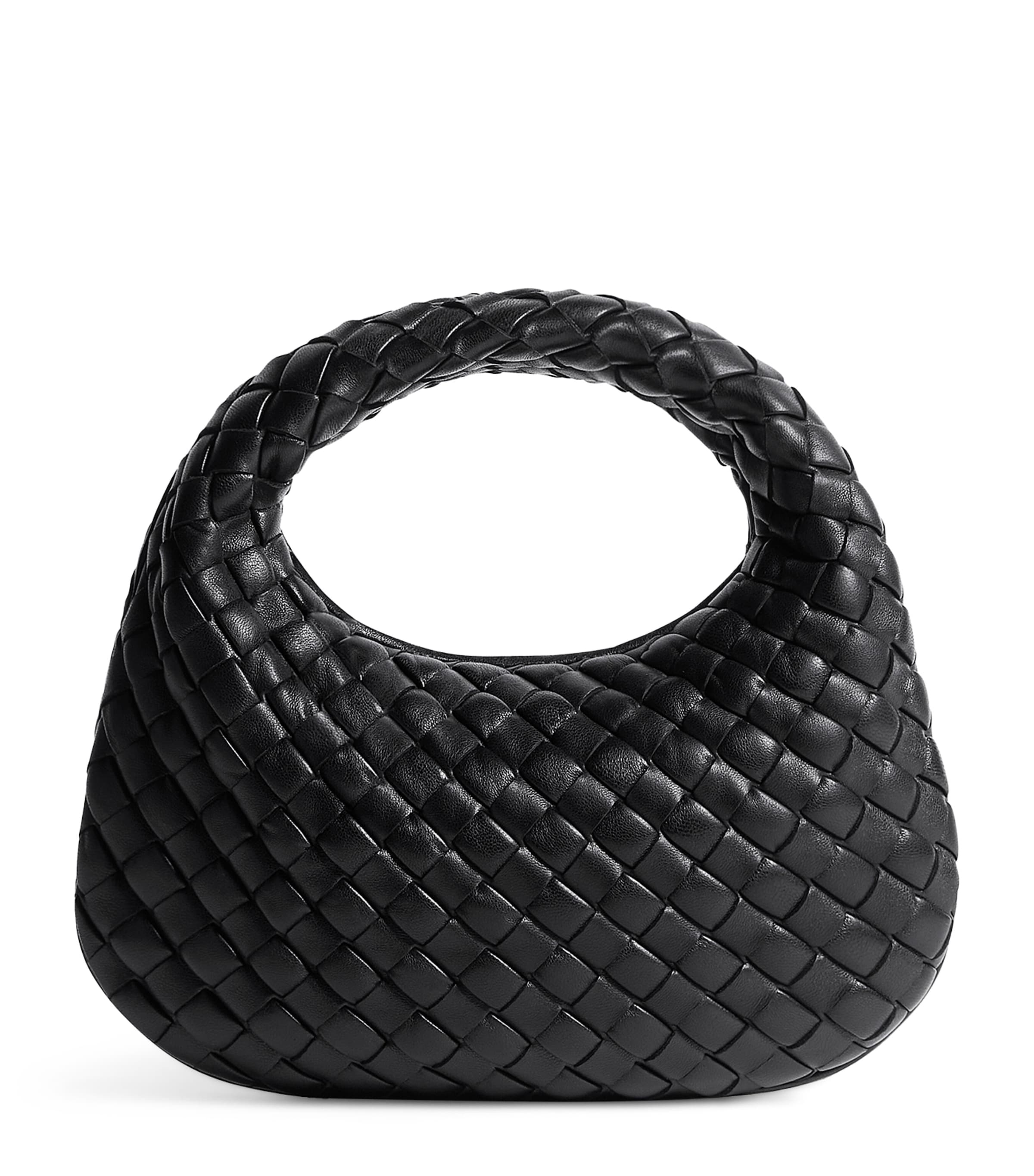 Baby Veneta Intrecciato Leather Shoulder Bag