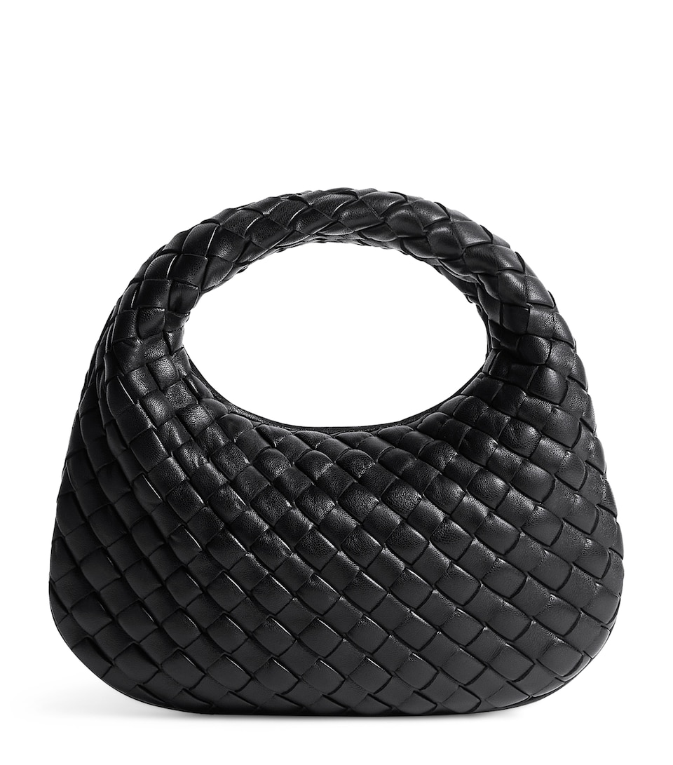 Baby Veneta Intrecciato Leather Shoulder Bag