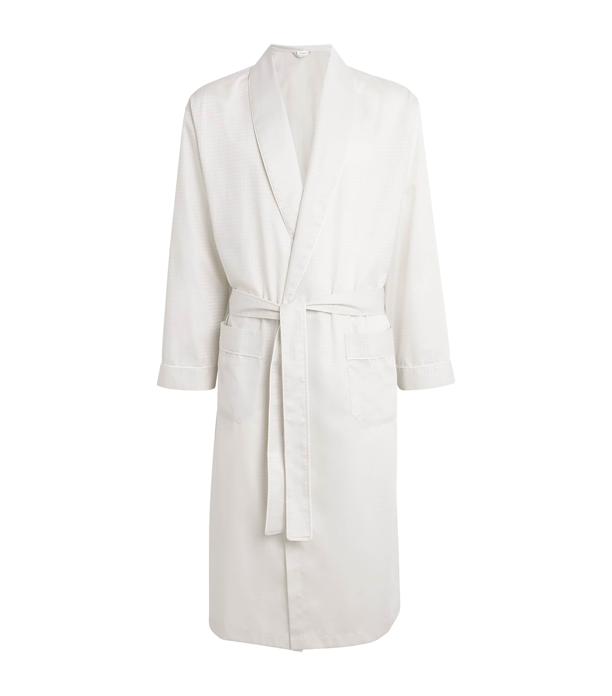 Cotton Jacquard Robe