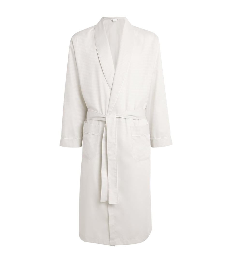 Cotton Jacquard Robe