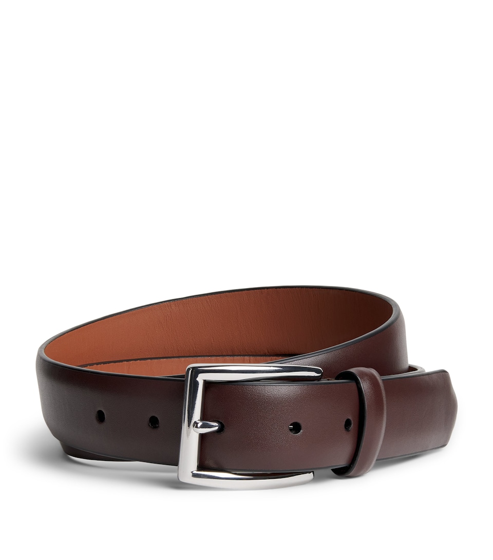 Polo Ralph Lauren Leather Harness Belt Brown