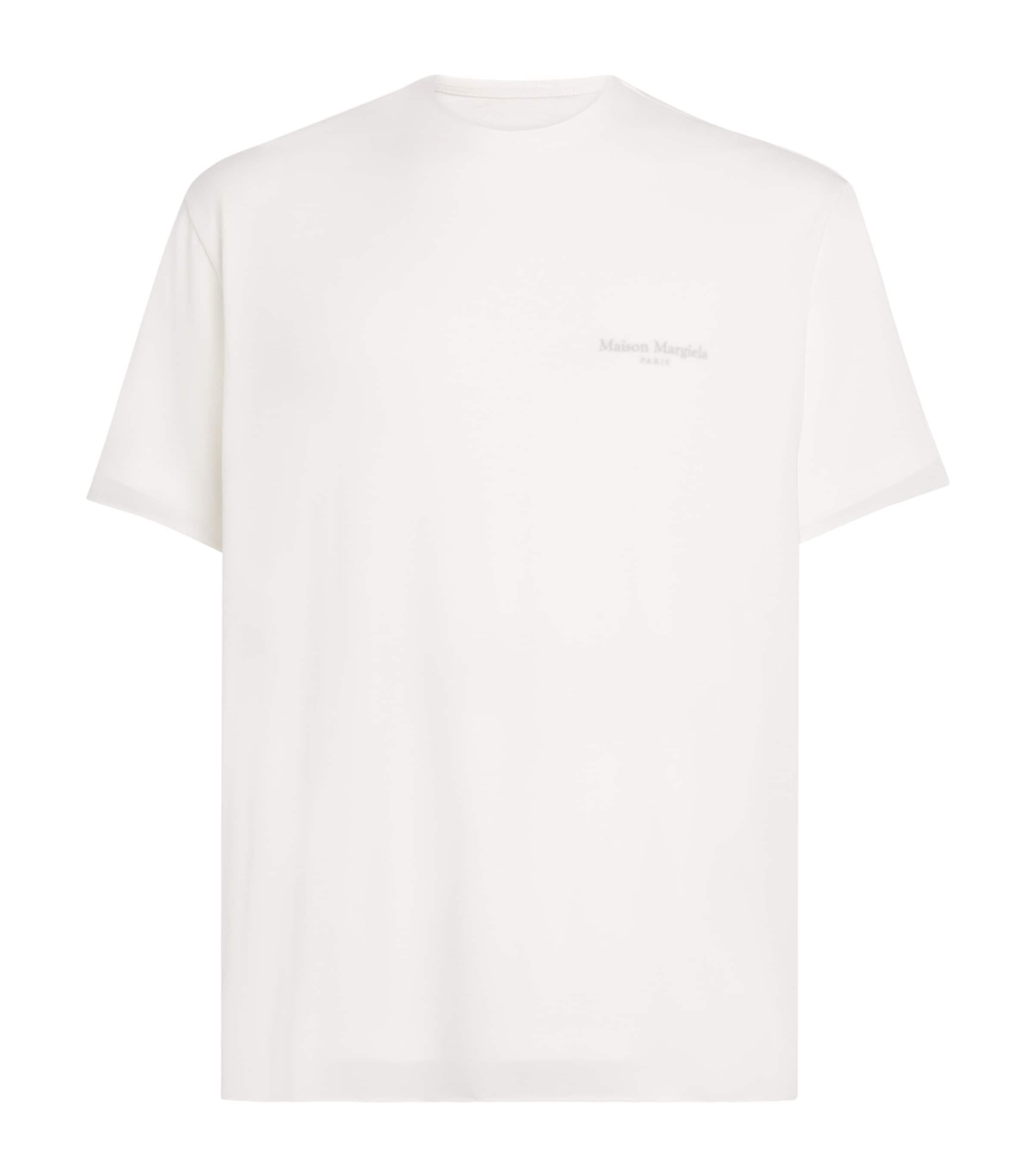 Maison Margiela Mens Fusion Second Skin T-Shirt Off White
