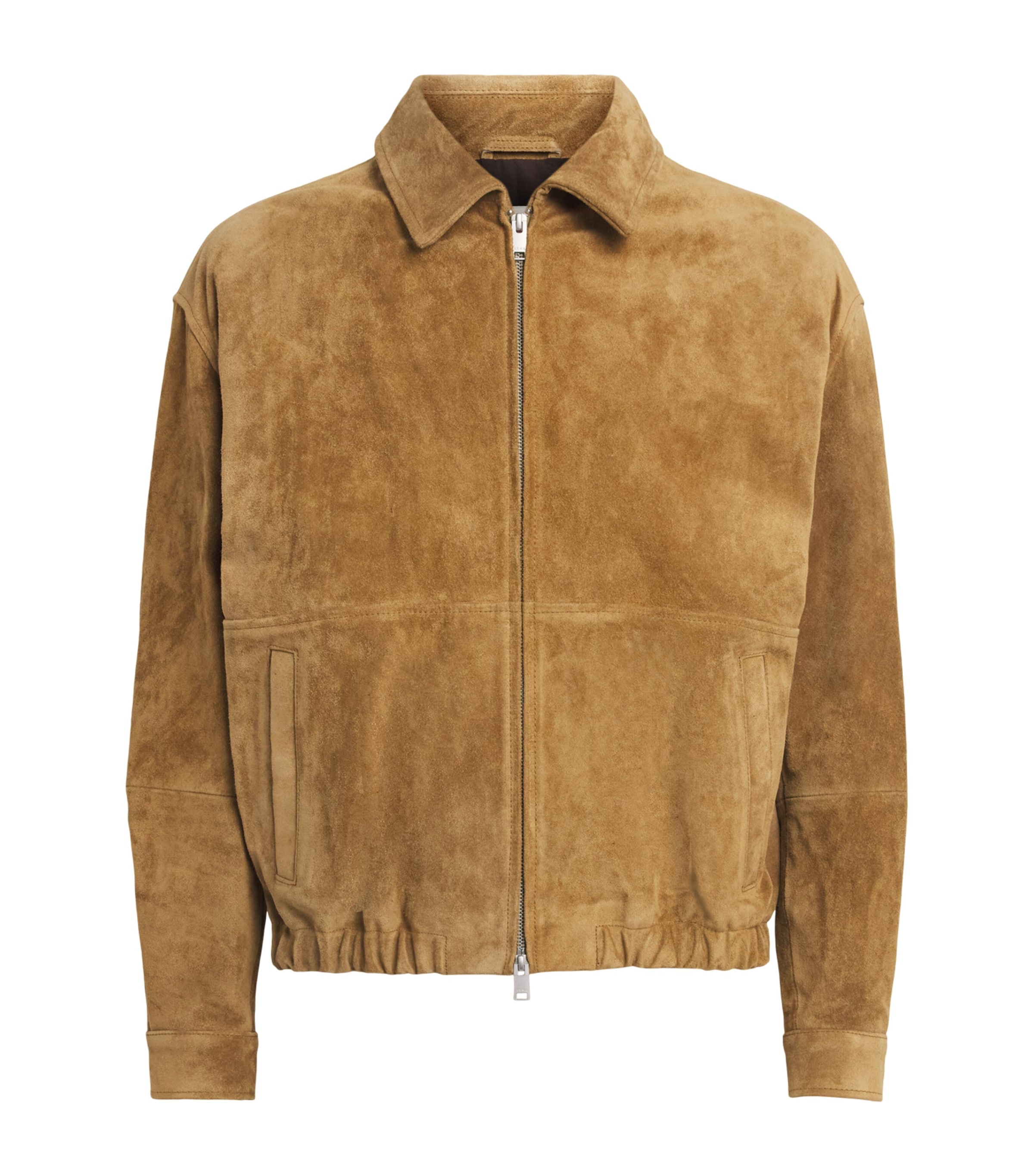 Arma Mens Suede Maddox Jacket Olive