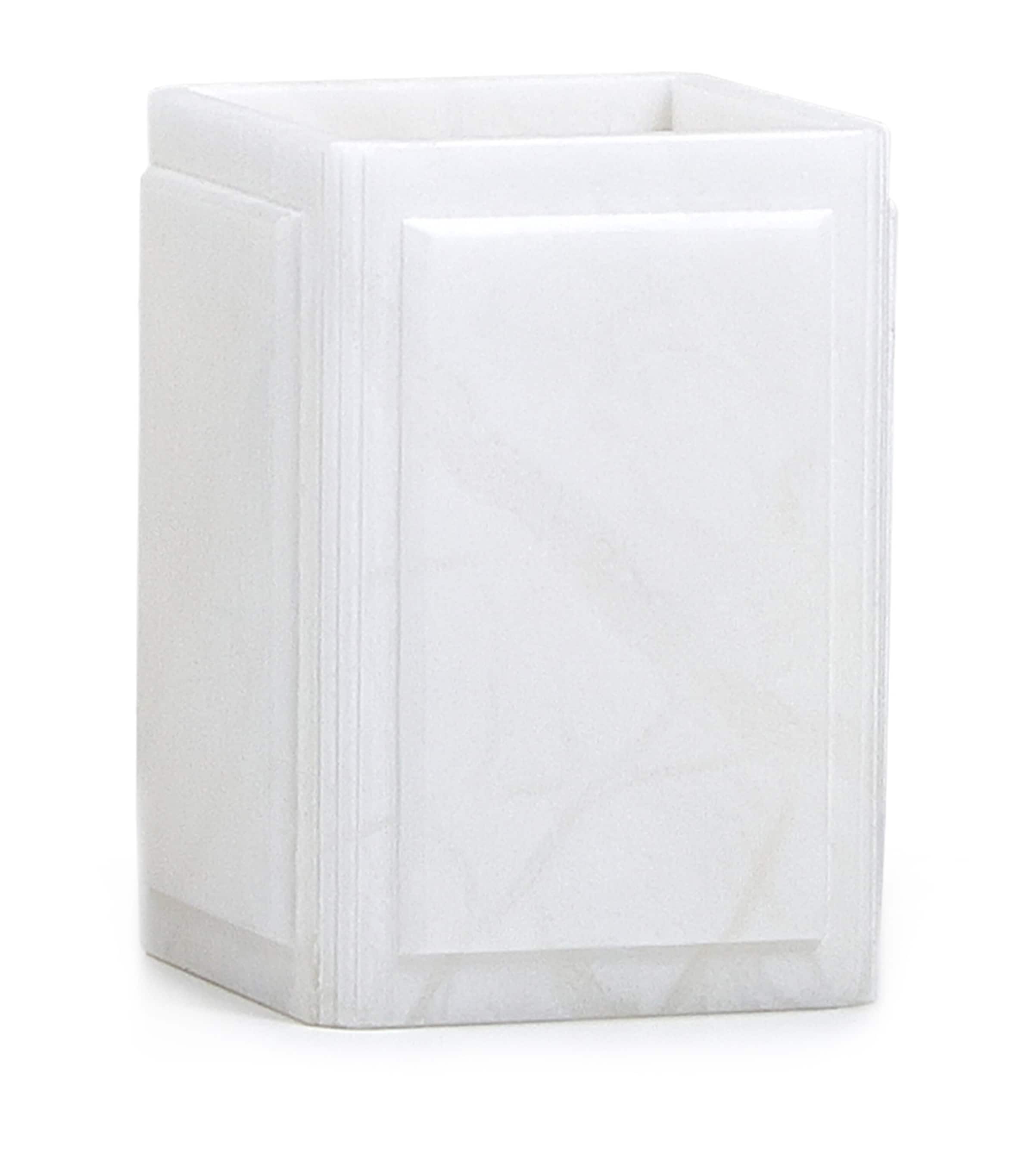 Alabaster Claudia Brush Holder