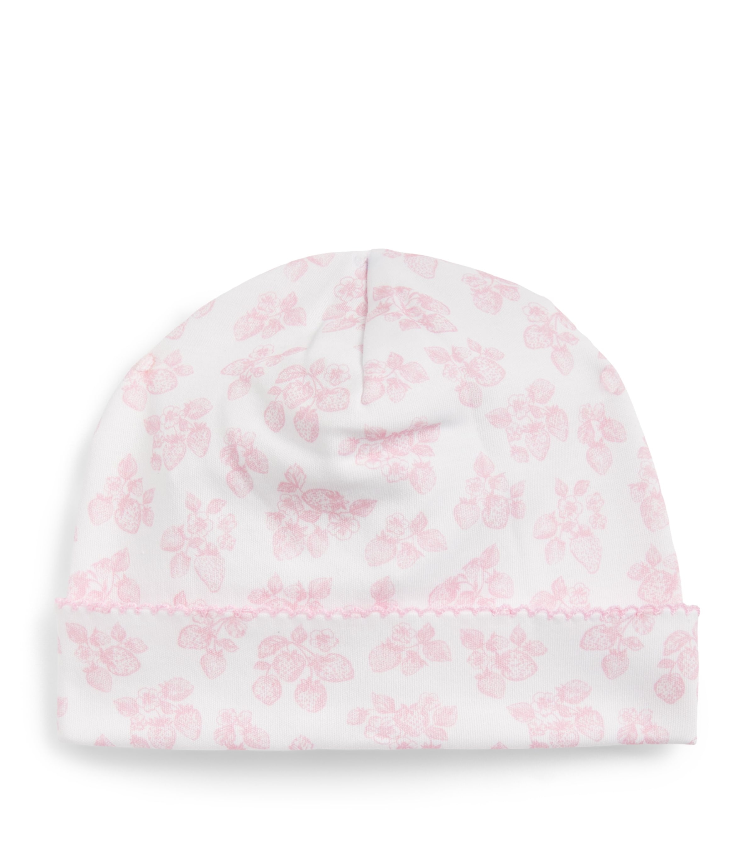 Kissy Kissy Pima Cotton Strawberry Print Hat