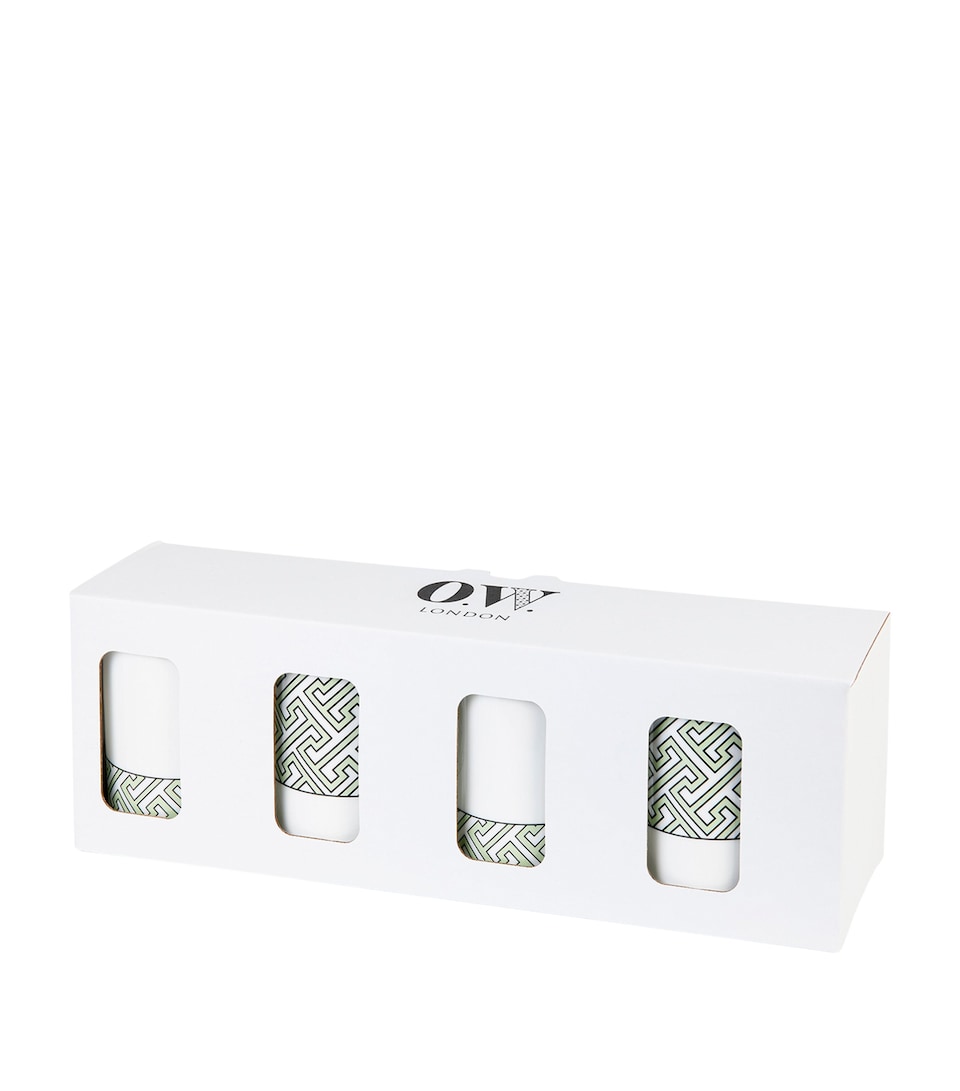 Set of 4 Maze Mugs