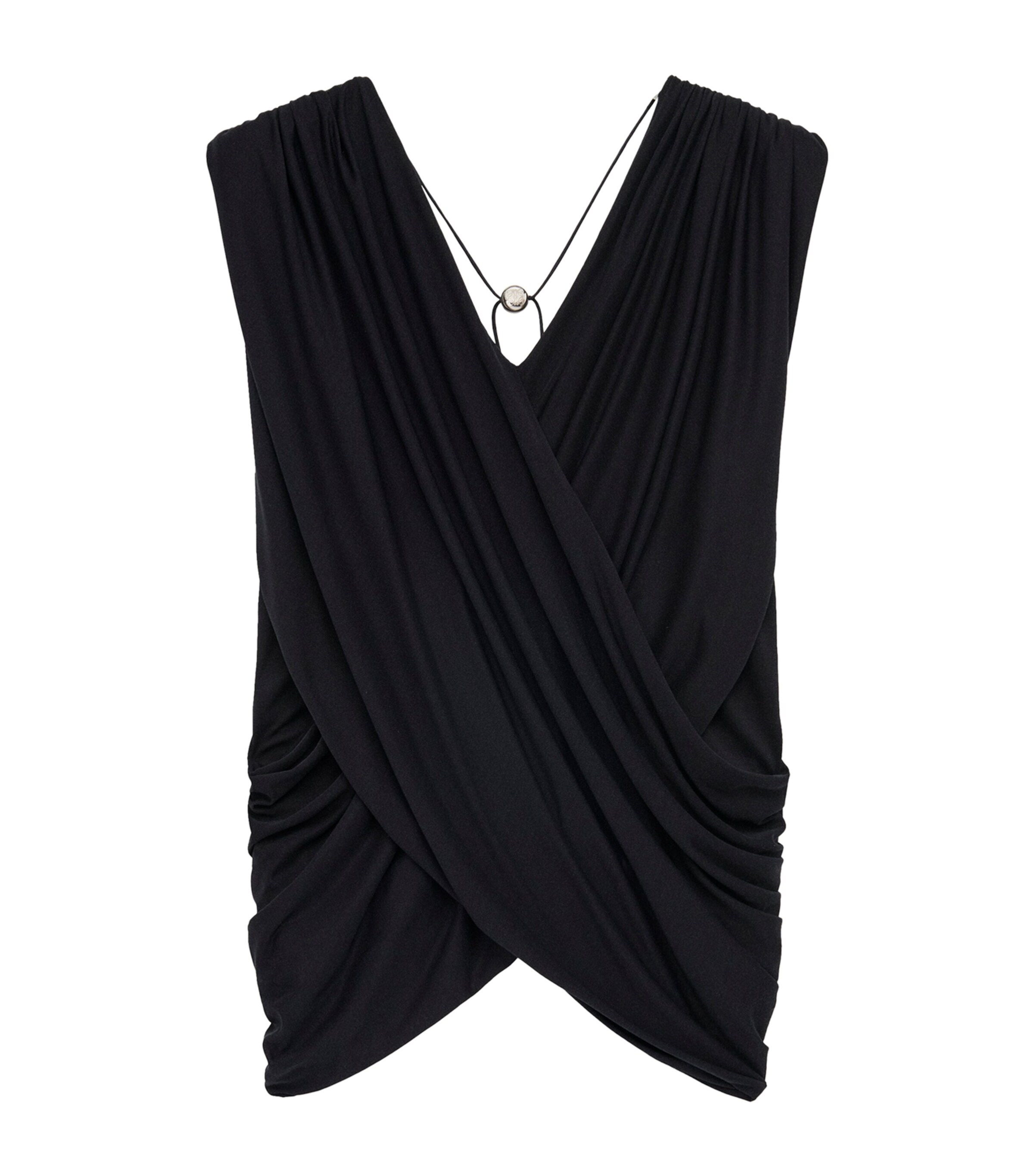 Silk Draped Top