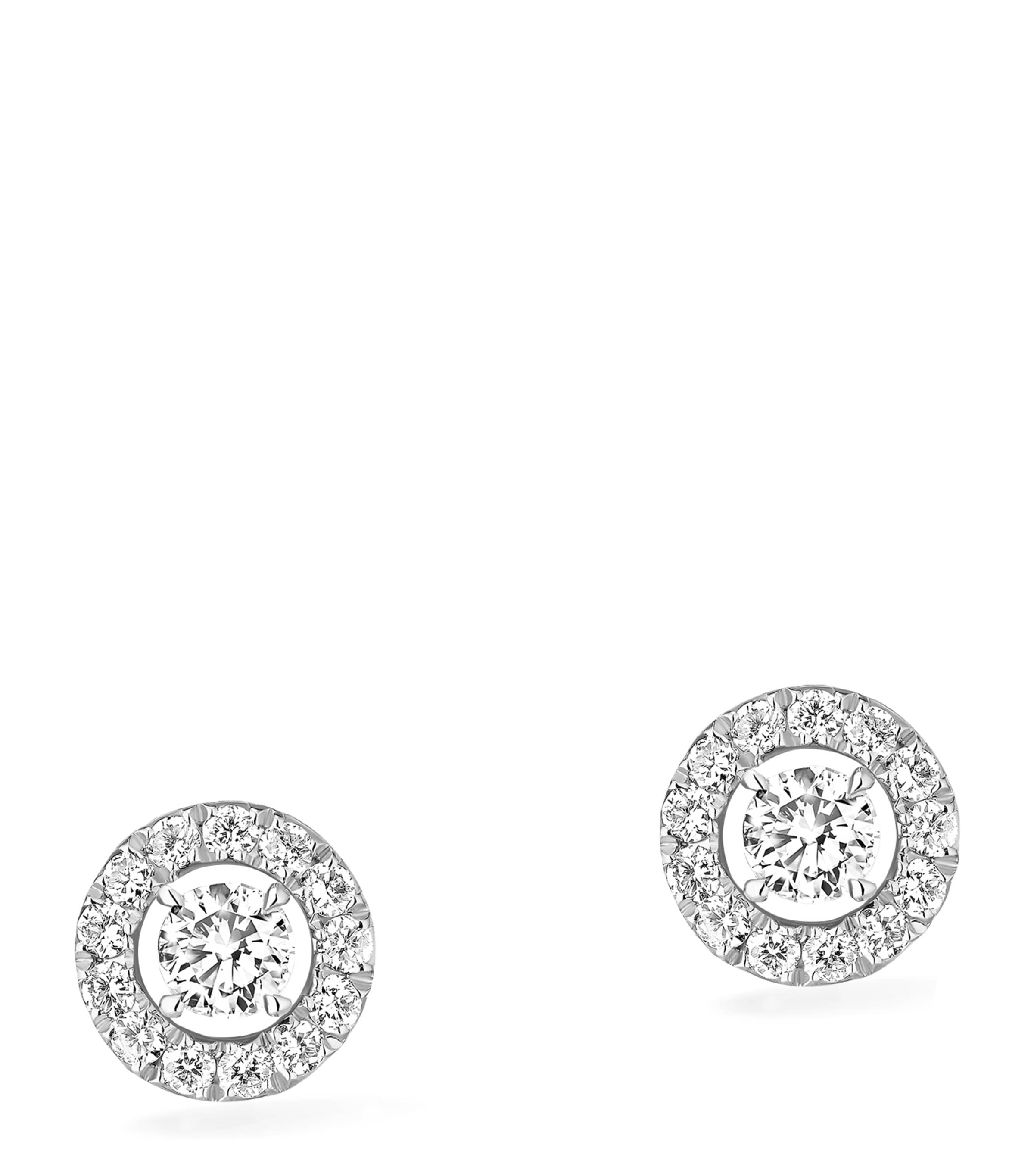 Messika Joy White Gold and Diamond Stud Earrings (0.60ct) White Gold