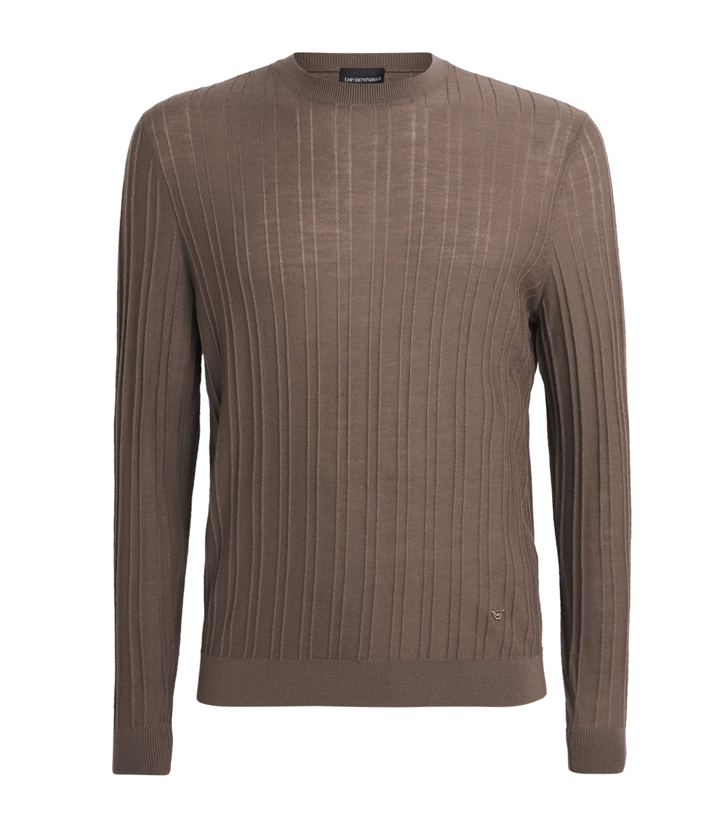 Virgin Wool Jacquard Stripe Sweater
