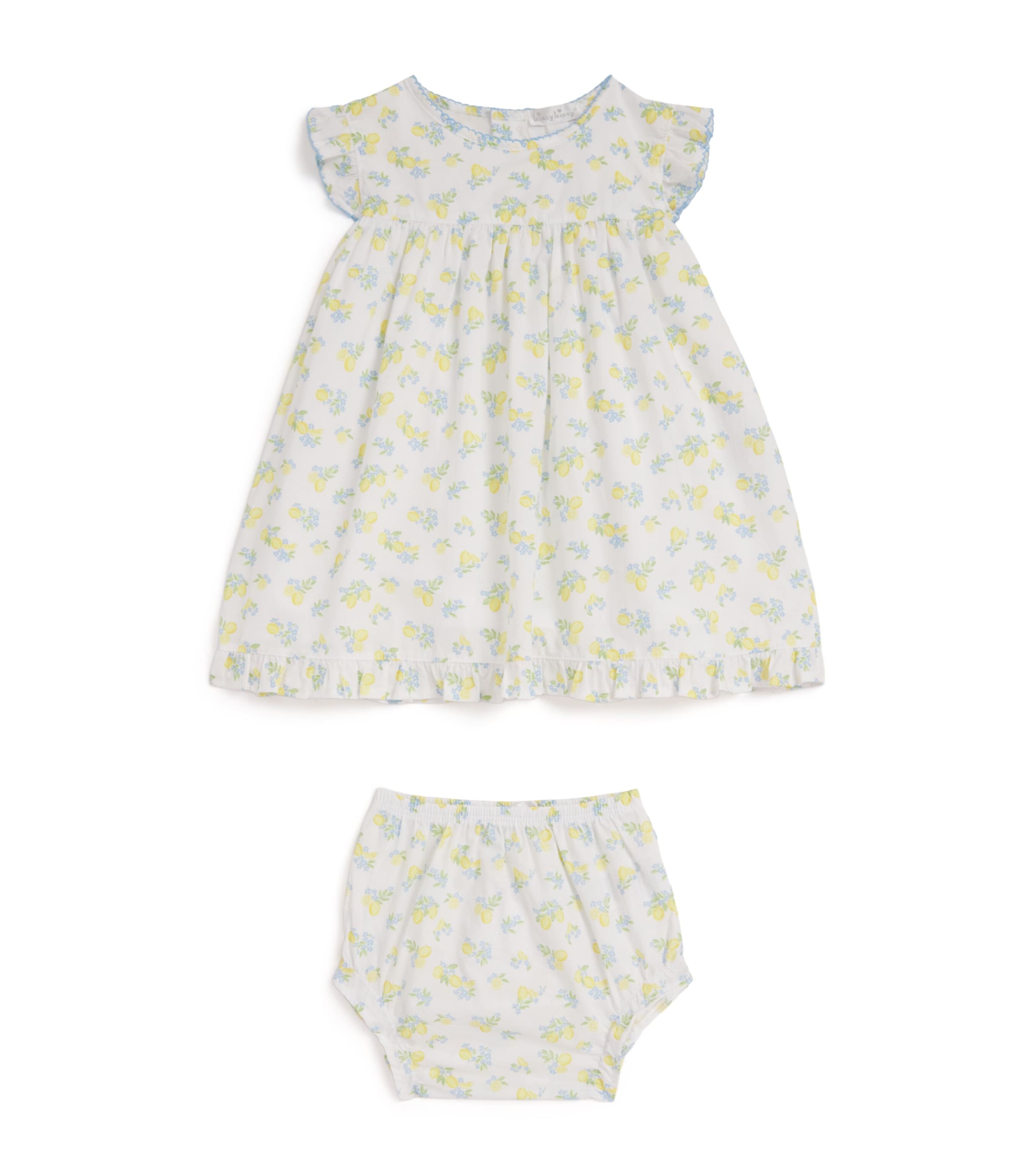 Pima Cotton Dress and Bloomers Set (9 Months)