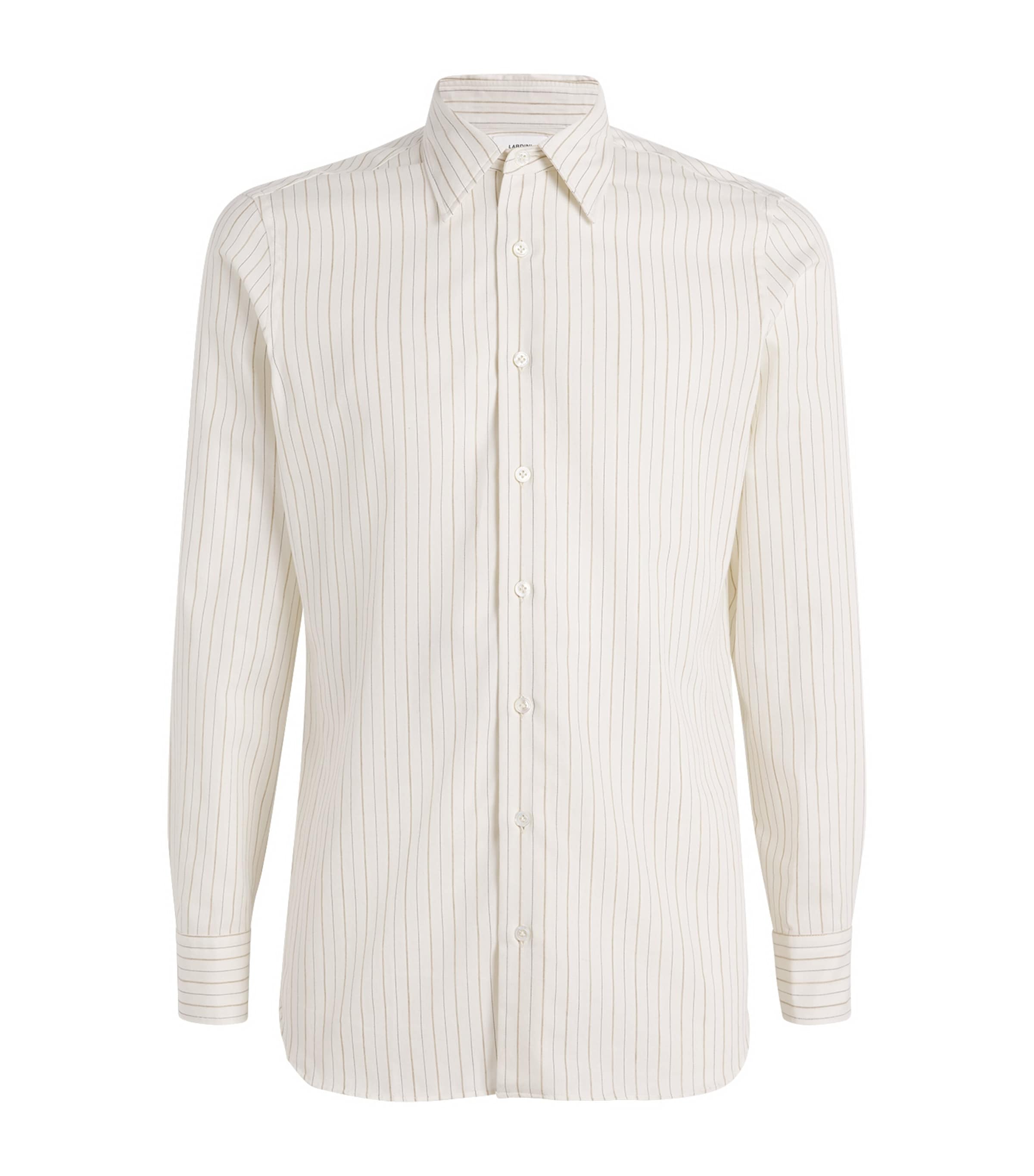 Cotton-Wool Stripe Shirt