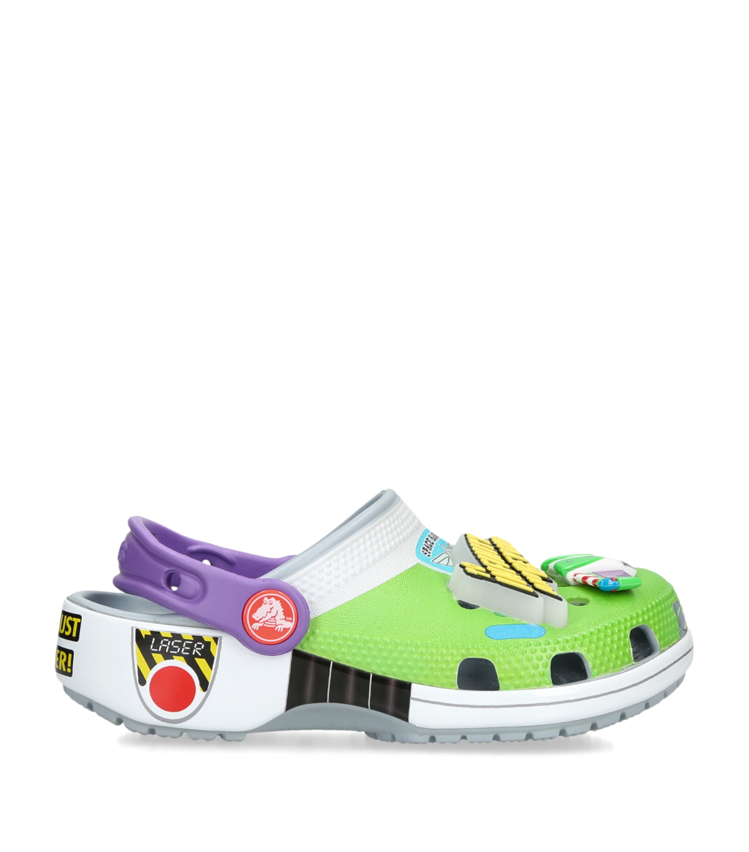 CROCS KIDS Buzz Lightyear Classic Clogs Green Comb