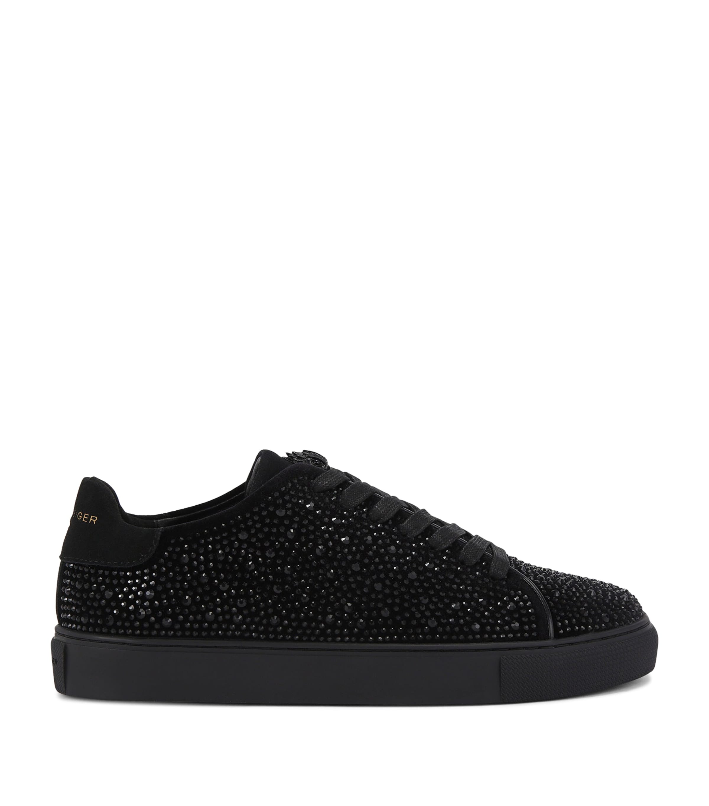 Kurt Geiger London Embellished Lennon Sneakers Black