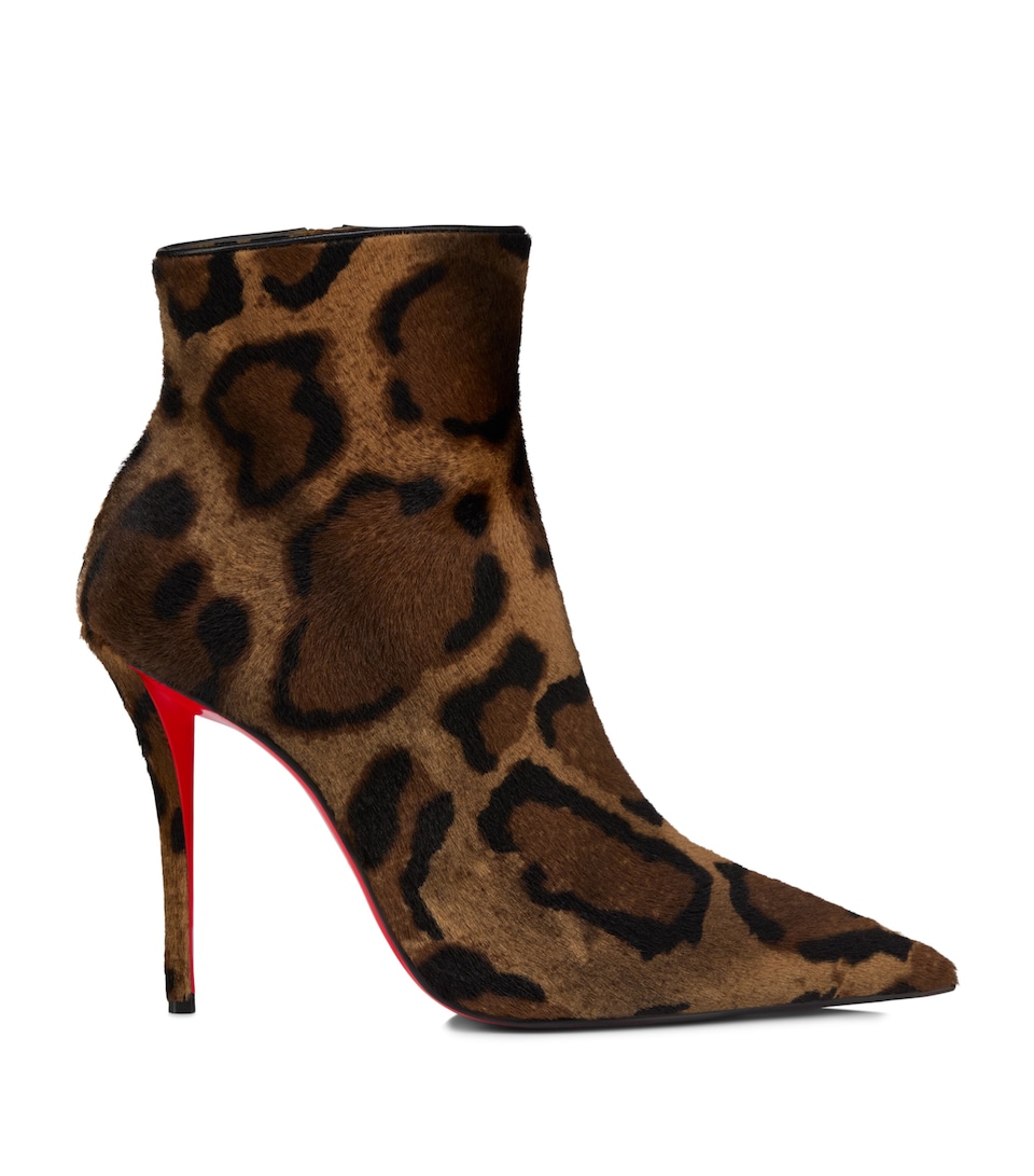 Miss Z Pony Hair Ankle Boots 100