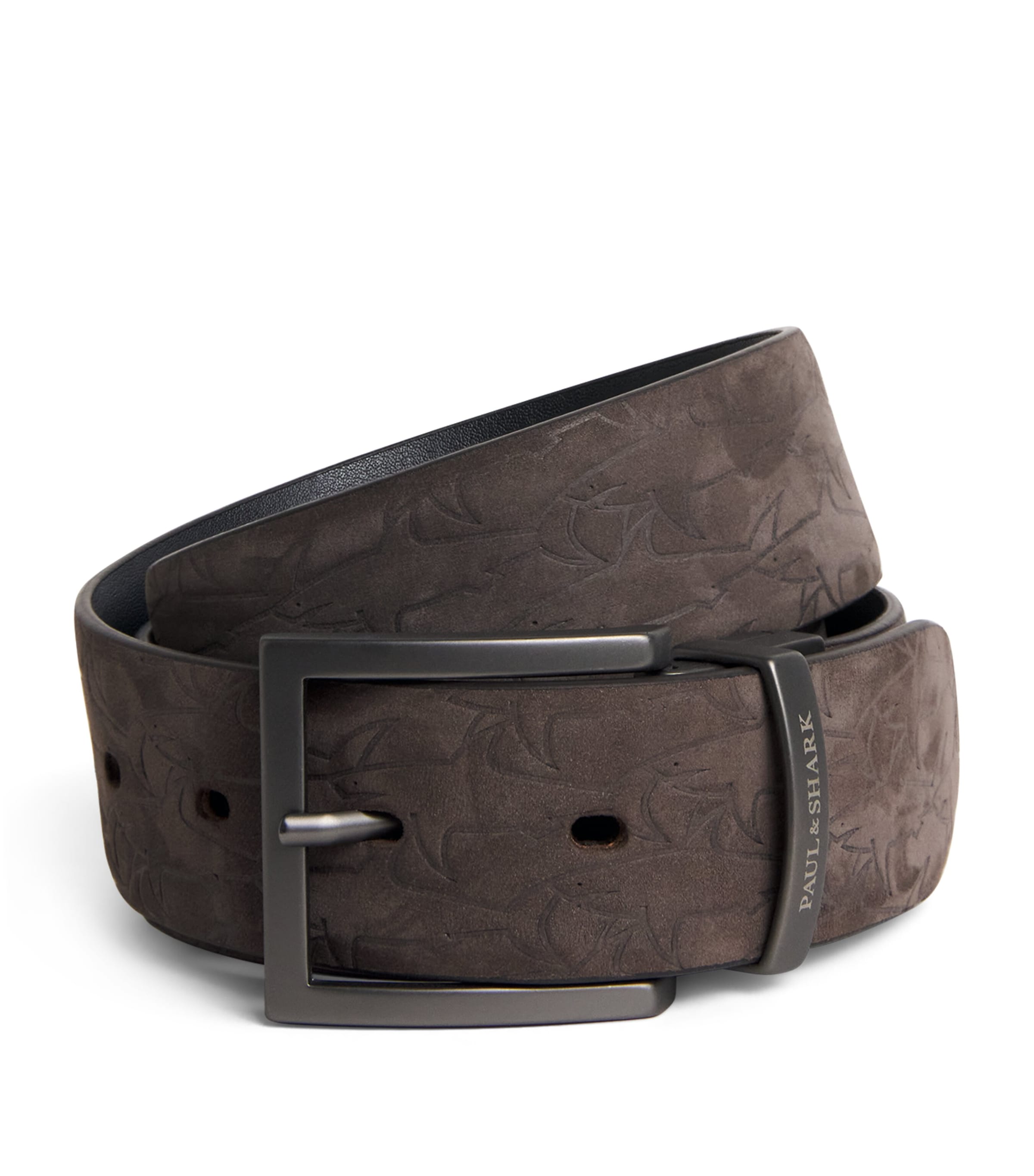 Leather Reversible Shark Belt