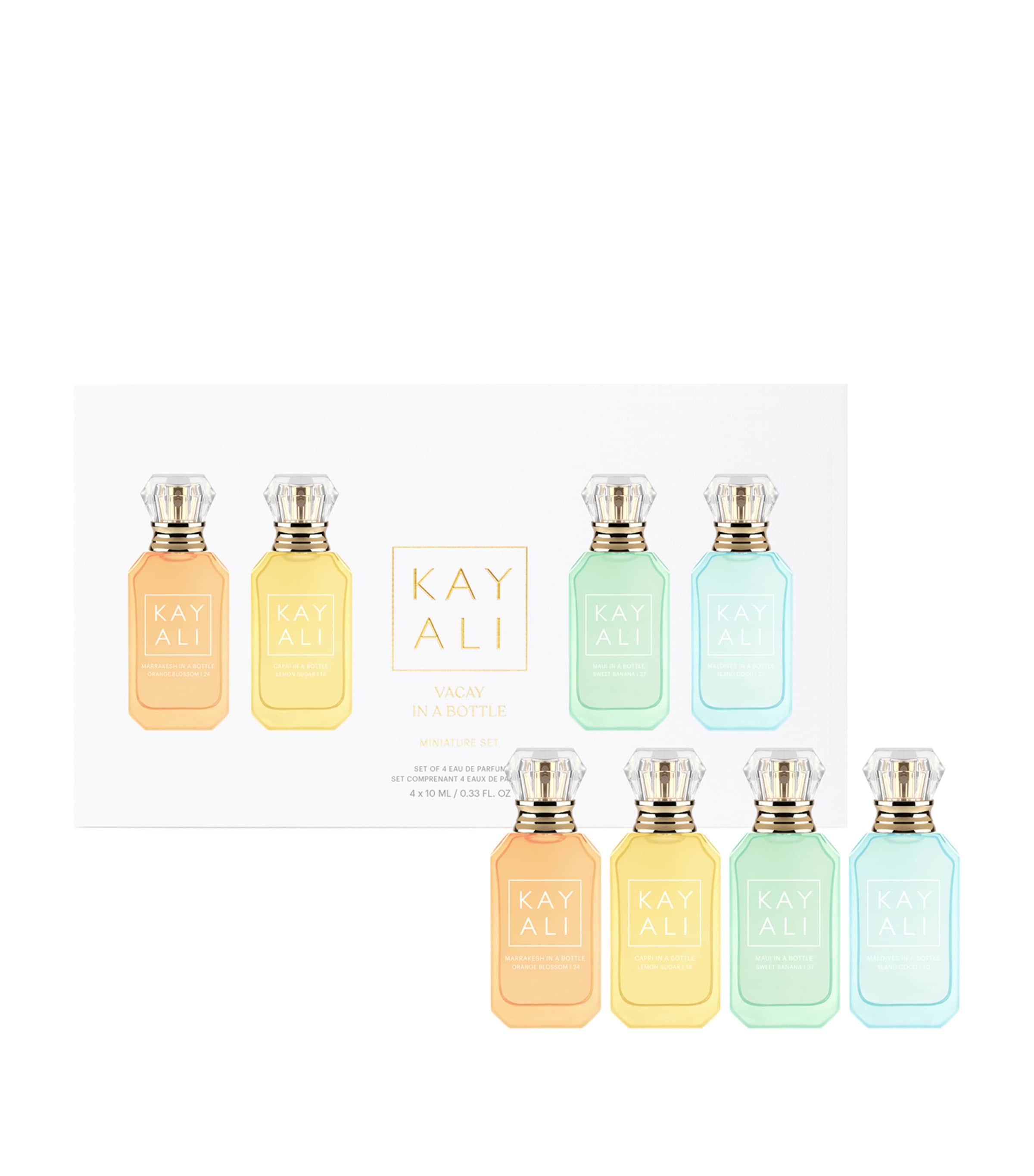 Vacay in a Bottle Perfume Gift Set (4 x 10ml)