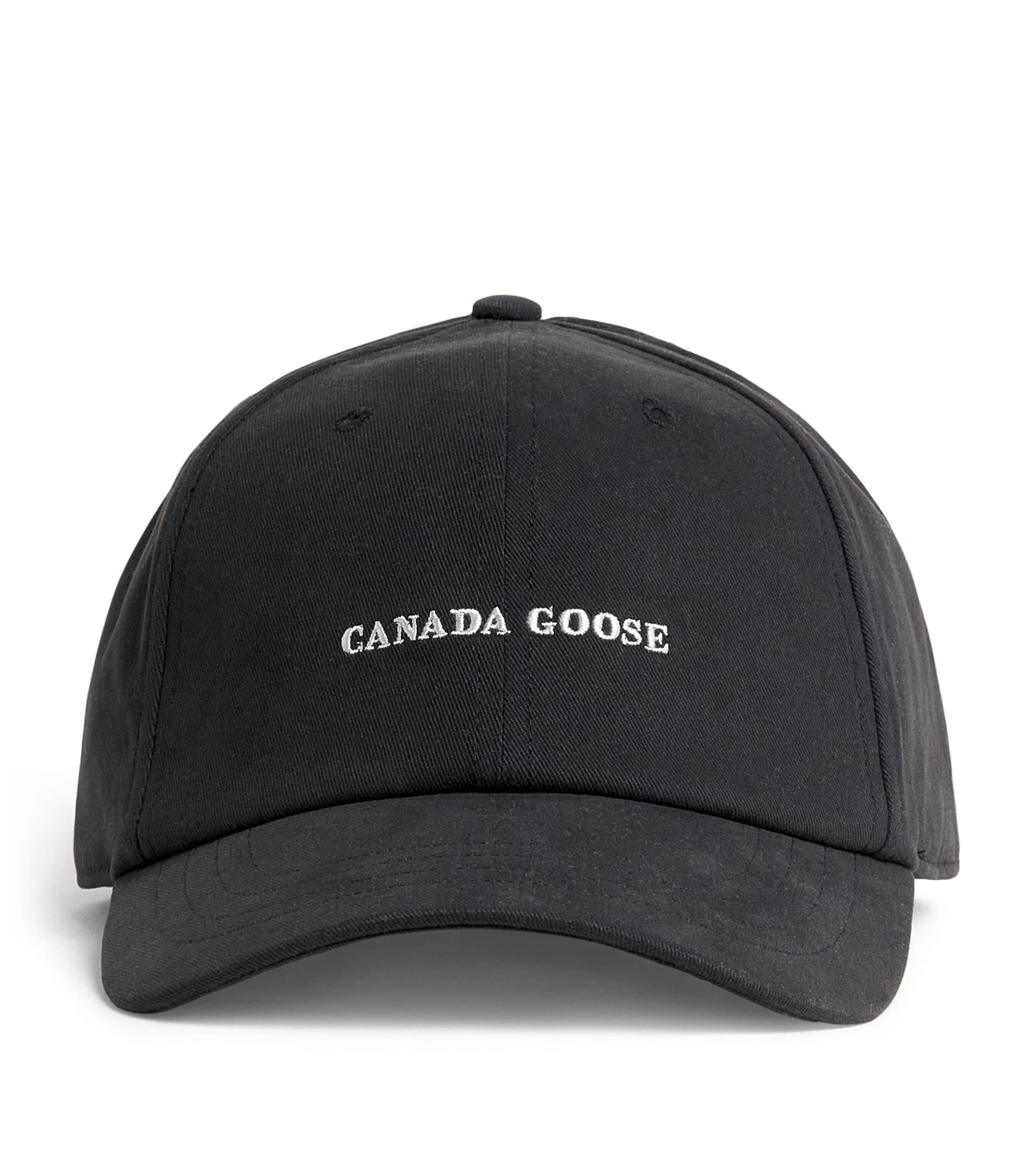 Canada Goose Logo Everyday Baseball Cap Black/white