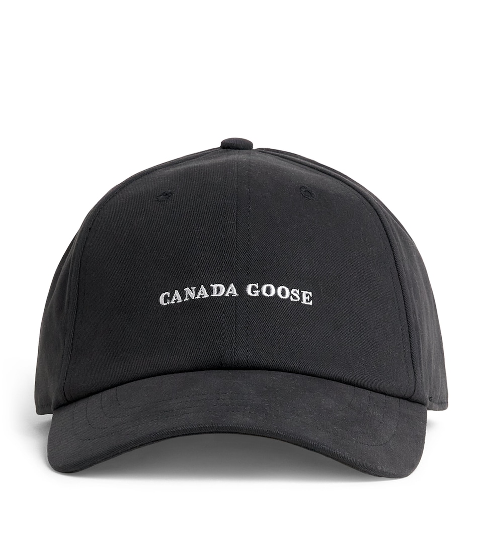 Canada Goose Logo Everyday Baseball Cap Black/white
