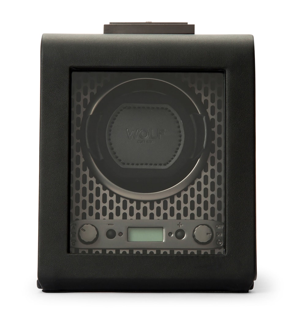 WOLF Axis Single Watch Winder Powder Coat