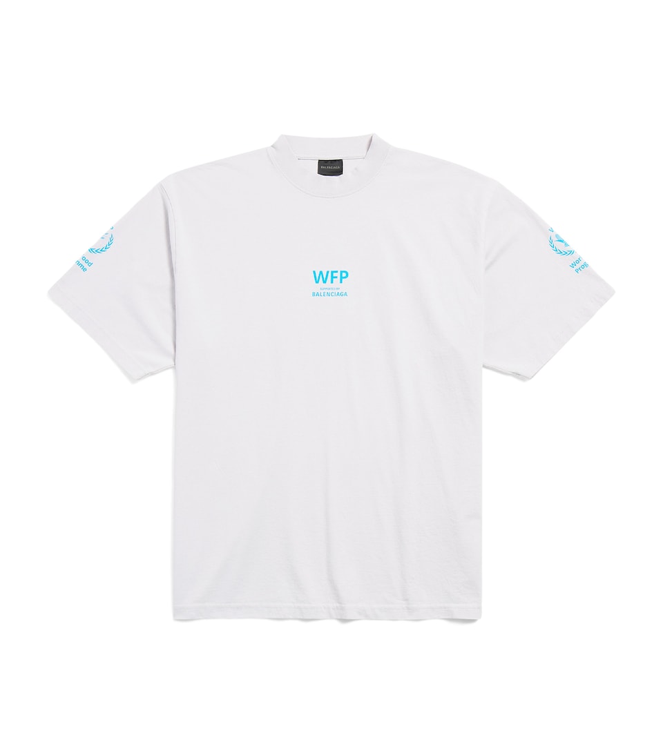 Cotton WFP Oversized Logo T-Shirt
