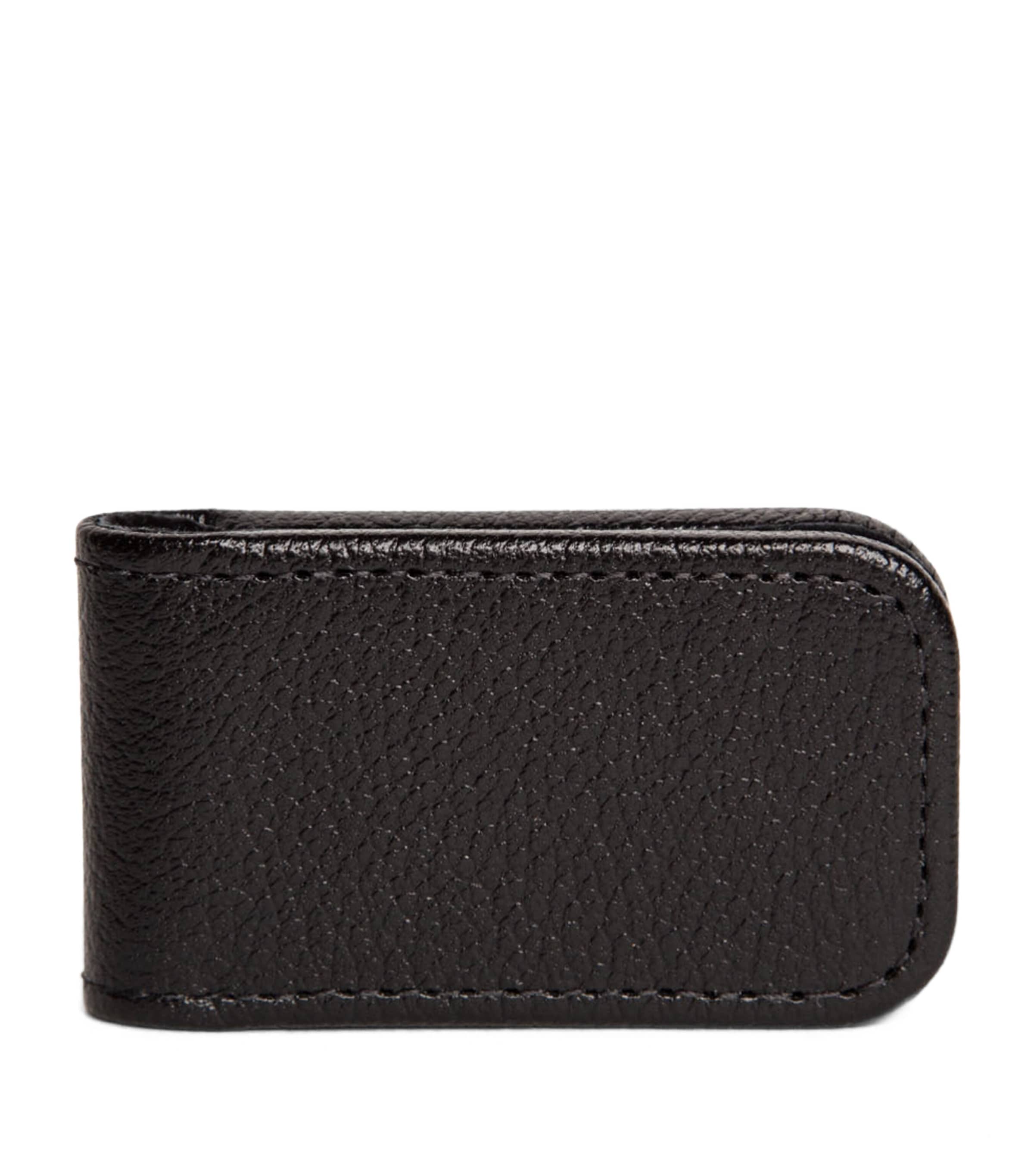 Leather Capra Money Clip