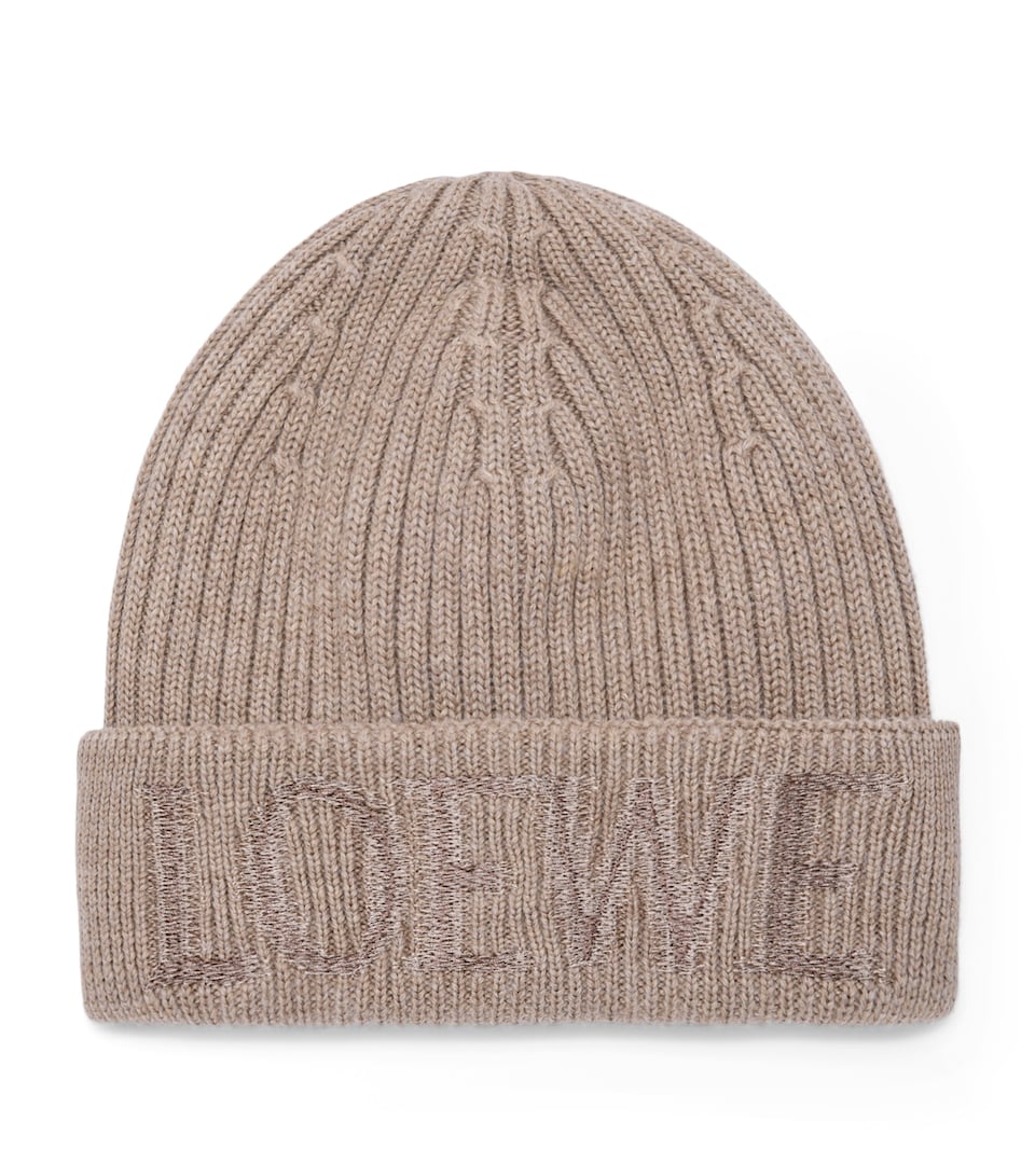 Wool Logo Beanie