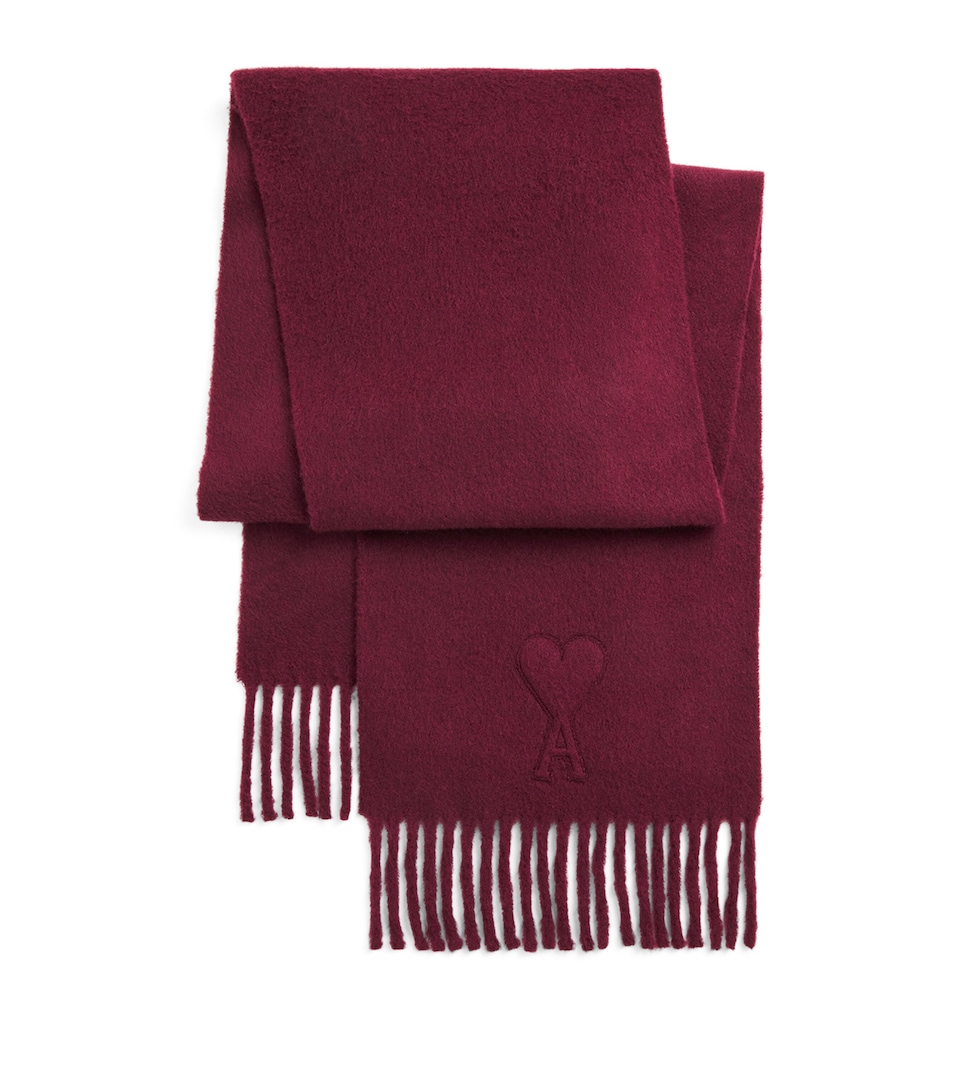 Wool Fringe Scarf