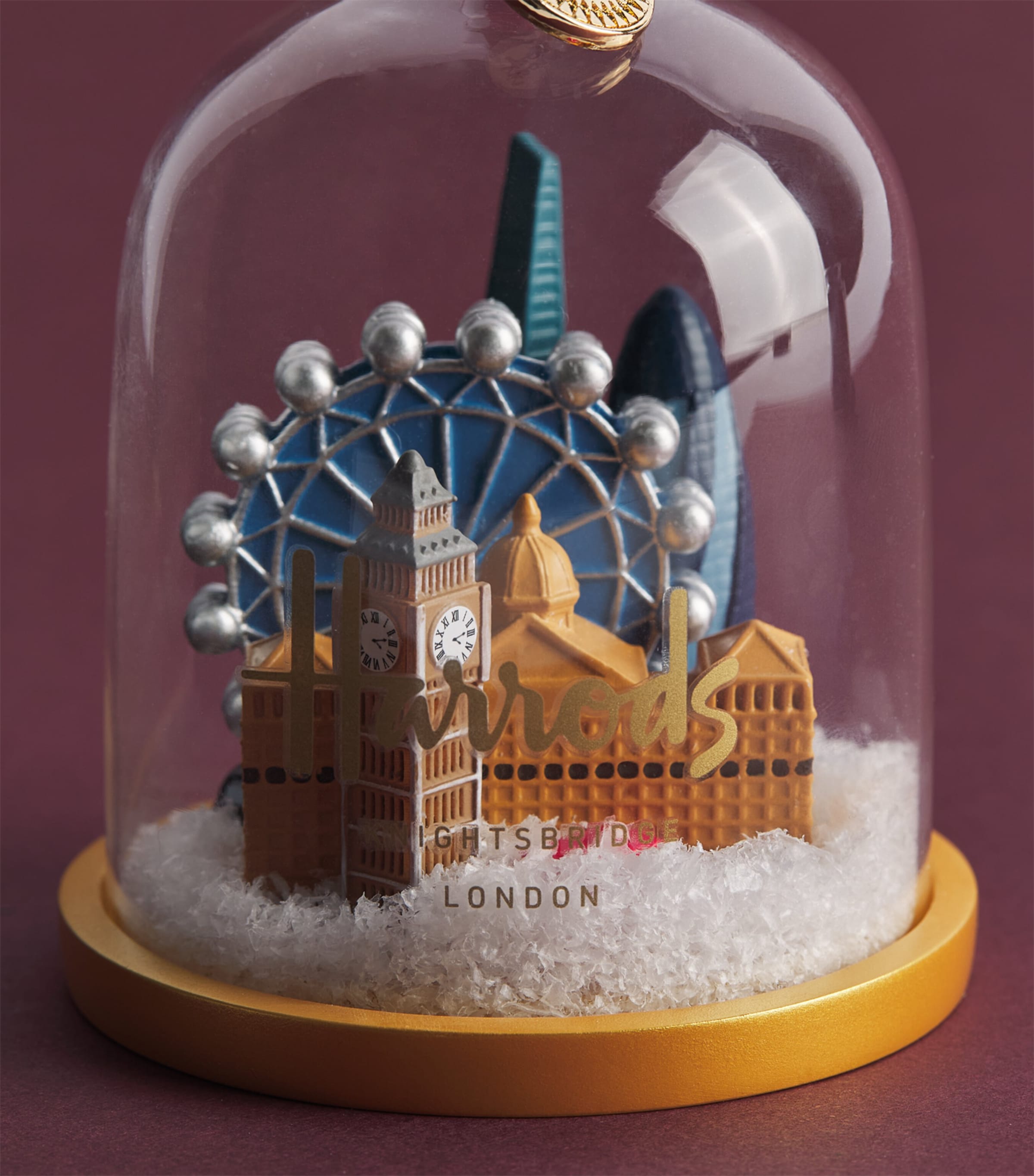 Harrods London Skyline Dome Tree Decoration