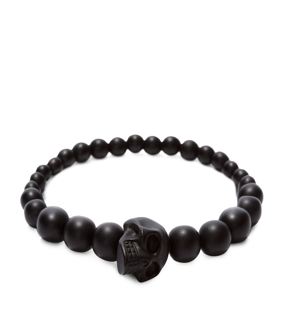 Beaded Skull Bracelet