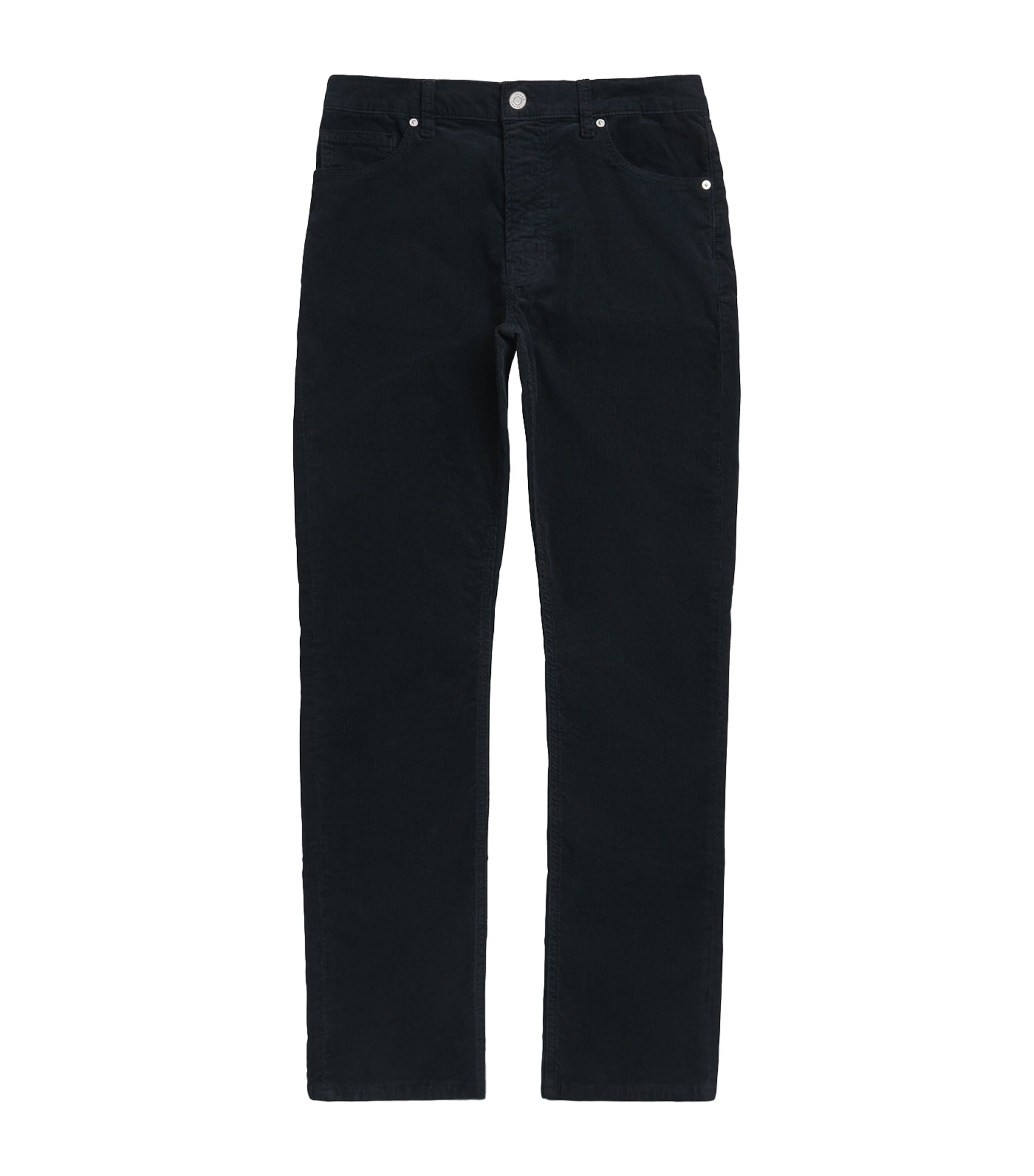 FRAME Mens Corduroy Modern Straight Trousers Dknv Dark Navy