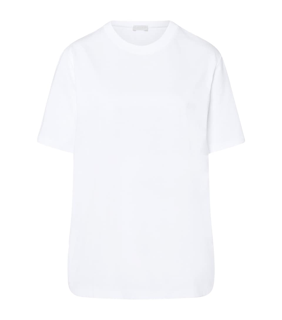 Hanro Womens Natural Living Short-Sleeved T-Shirt