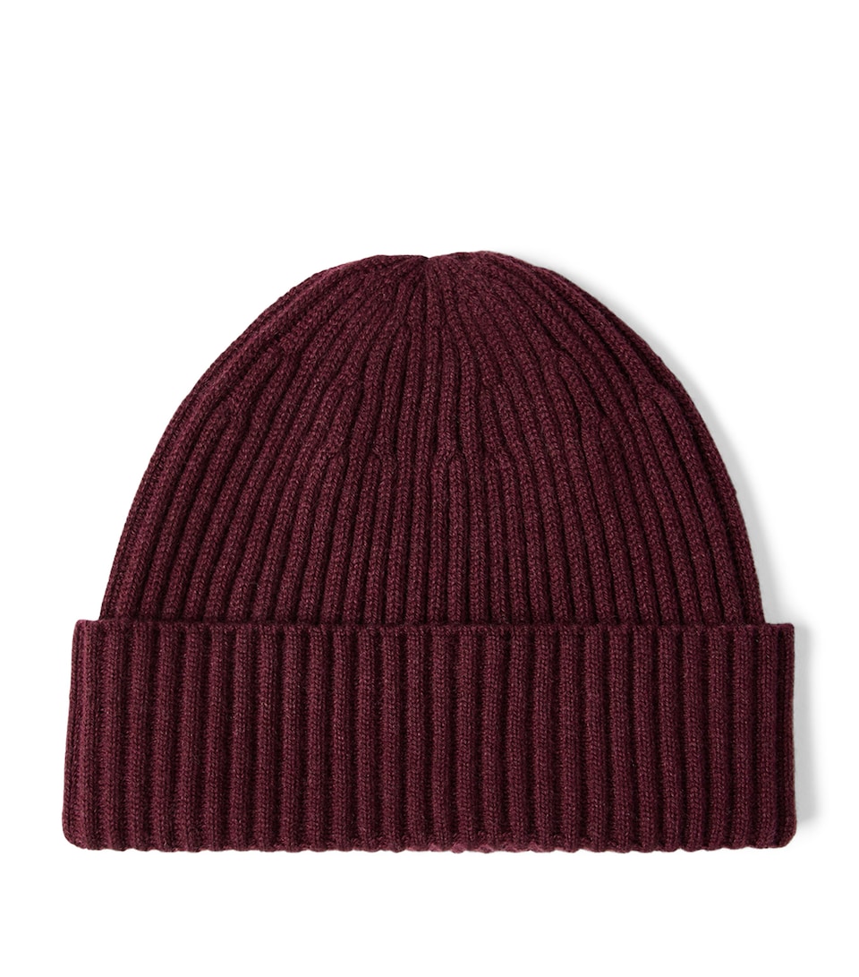 Cashmere Rib Beanie