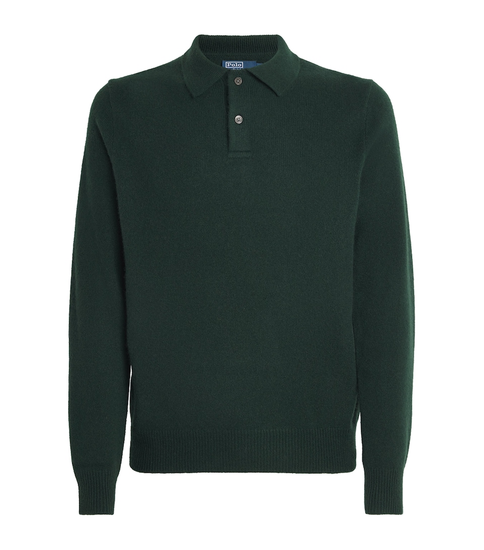 Cashmere Polo Sweater