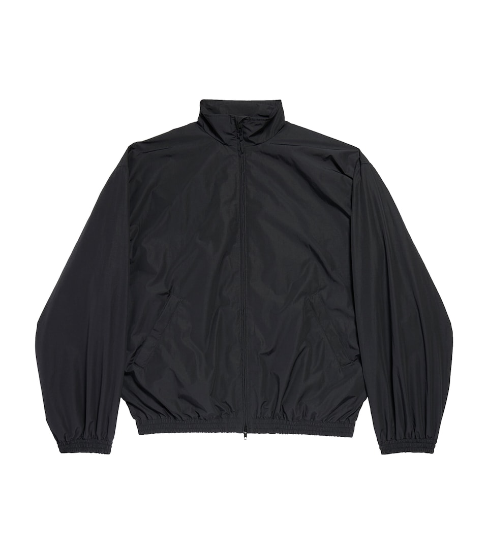 Water-Resistant Logo Bomber Jacket