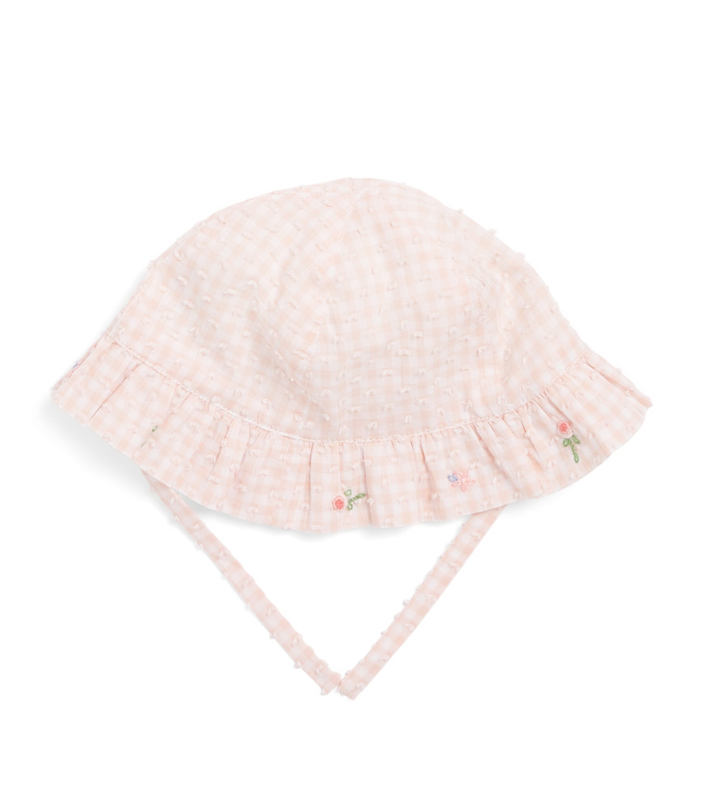 Cotton Check Hat