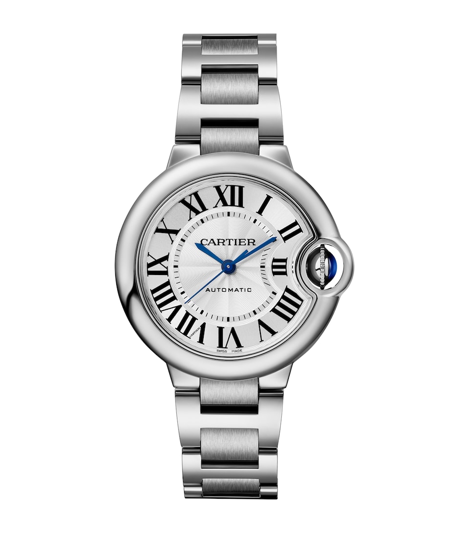 Cartier Stainless Steel Ballon Bleu de Cartier Watch 33mm