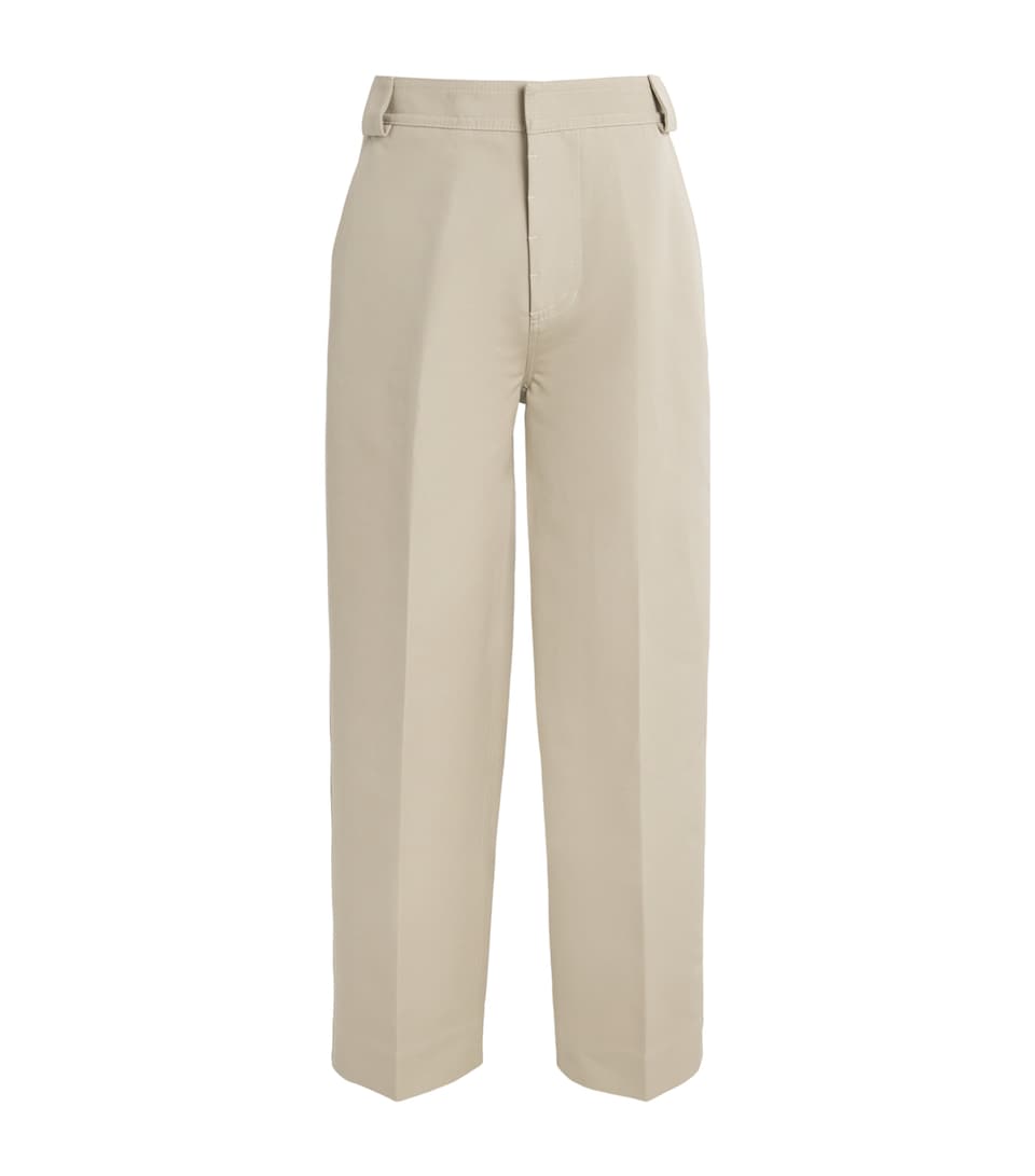 Cotton Baggy Trousers