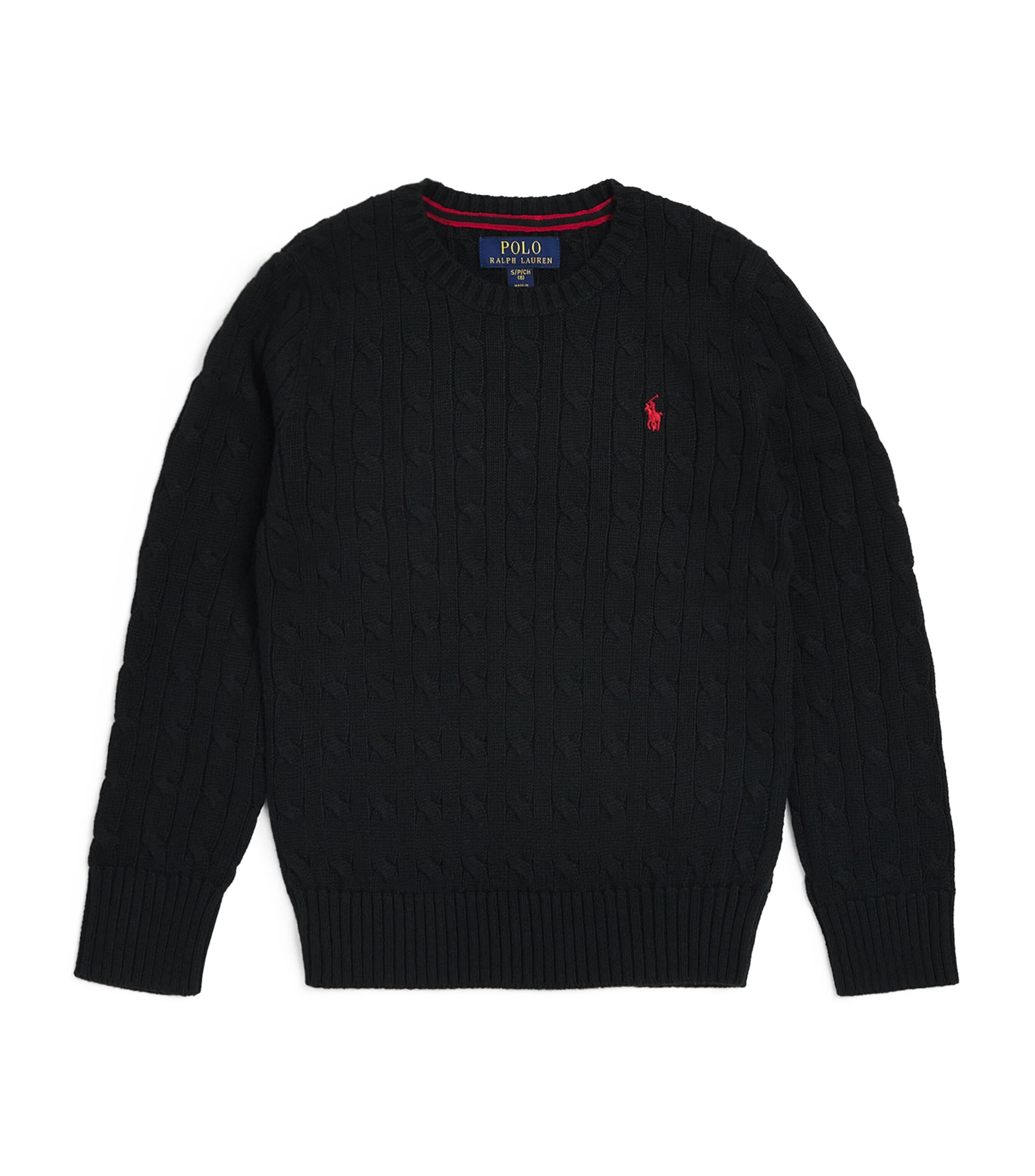 Ralph Lauren Kids Cotton Cable-Knit Sweater (6-14 Years) Polo