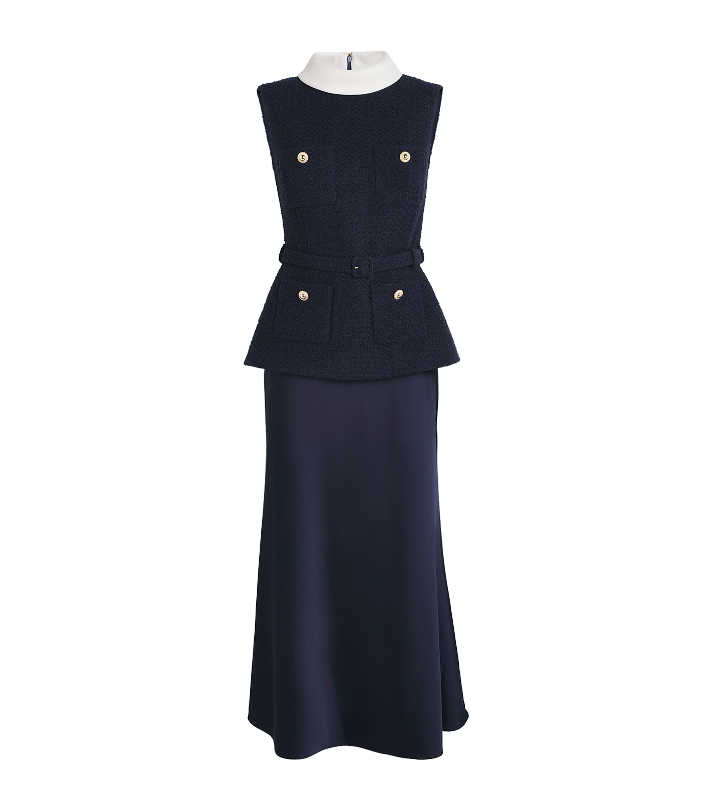 Self-Portrait Prince of Wales Check Mini Dress | Harrods US