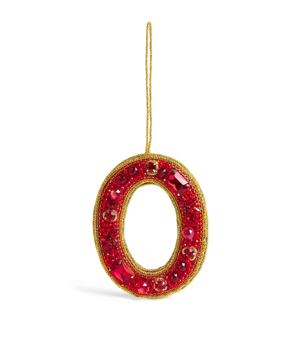 Embellished O Tree Decoration