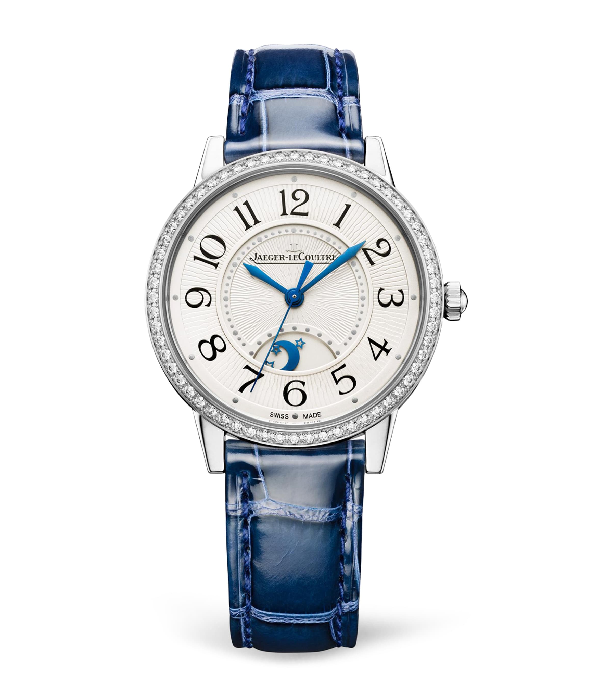 Medium Stainless Steel and Diamond Rendez-Vous Night & Day Watch 34mm