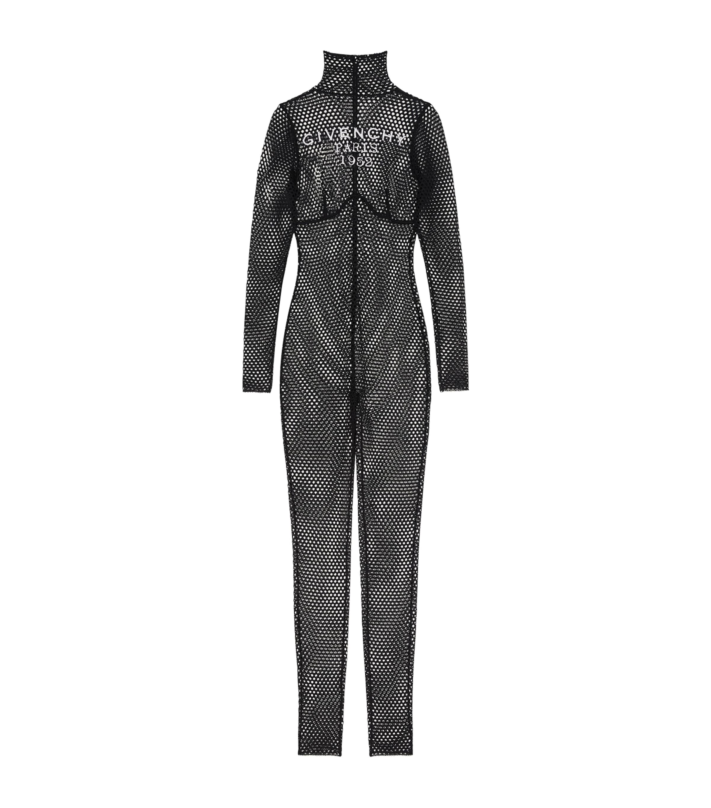 Mesh Logo Jumpsuit