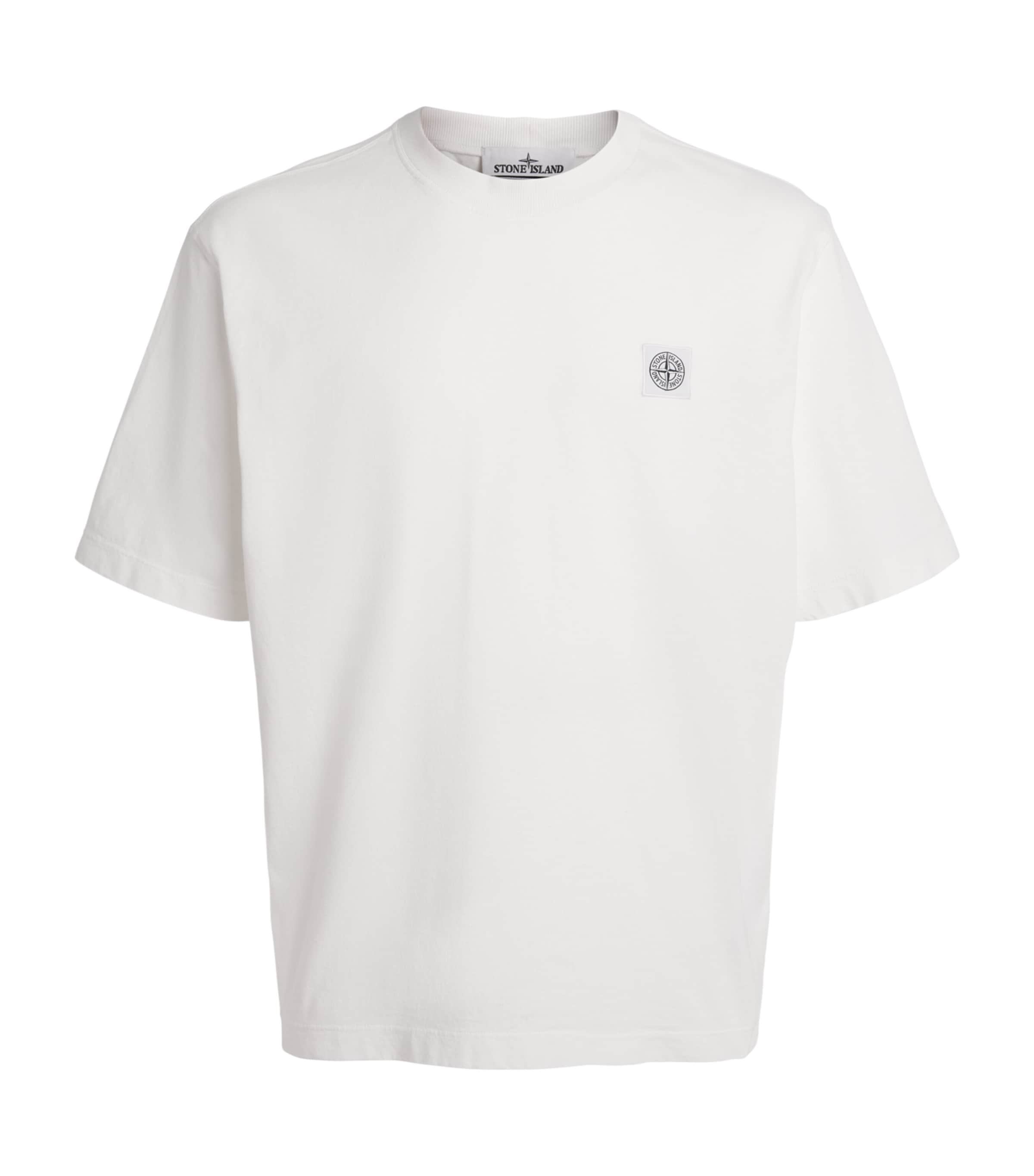 Stone Island Mens Organic Cotton Ghost T-Shirt