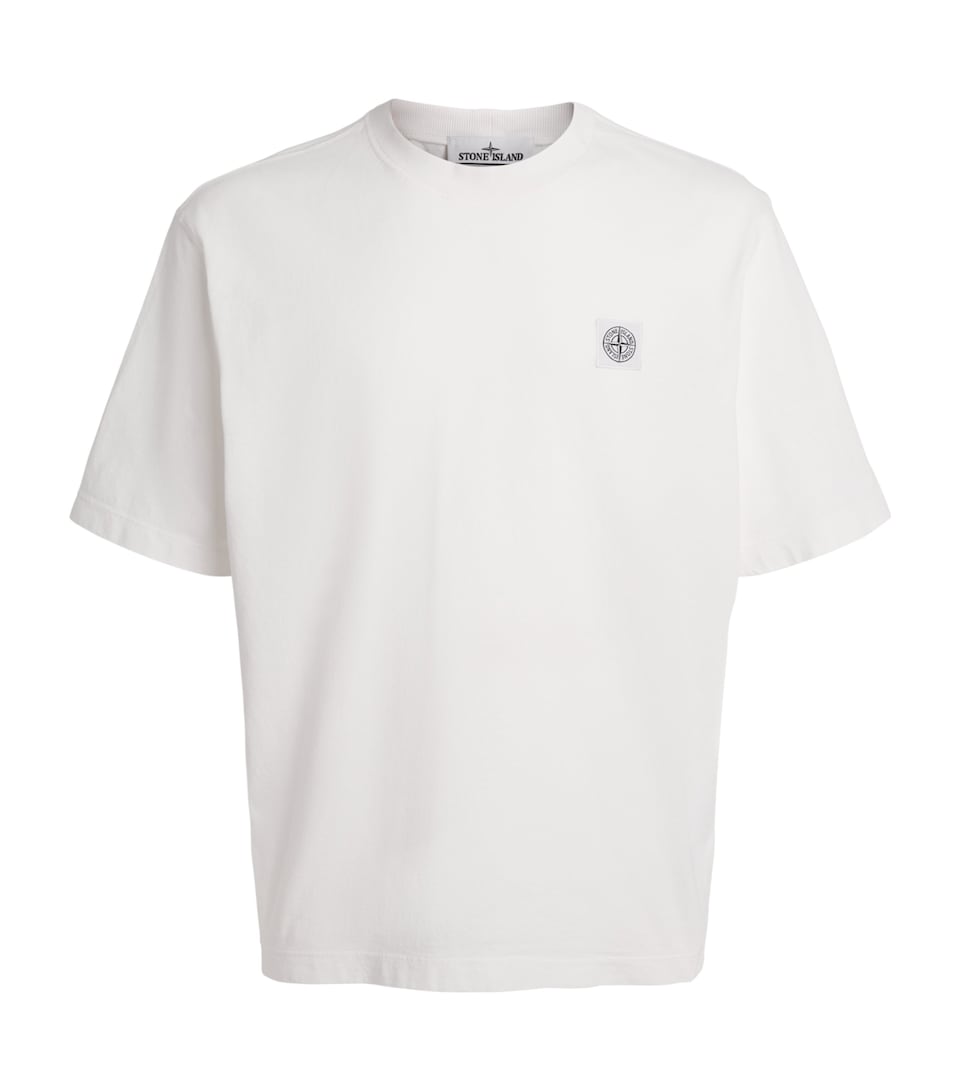 Stone Island Mens Organic Cotton Ghost T-Shirt