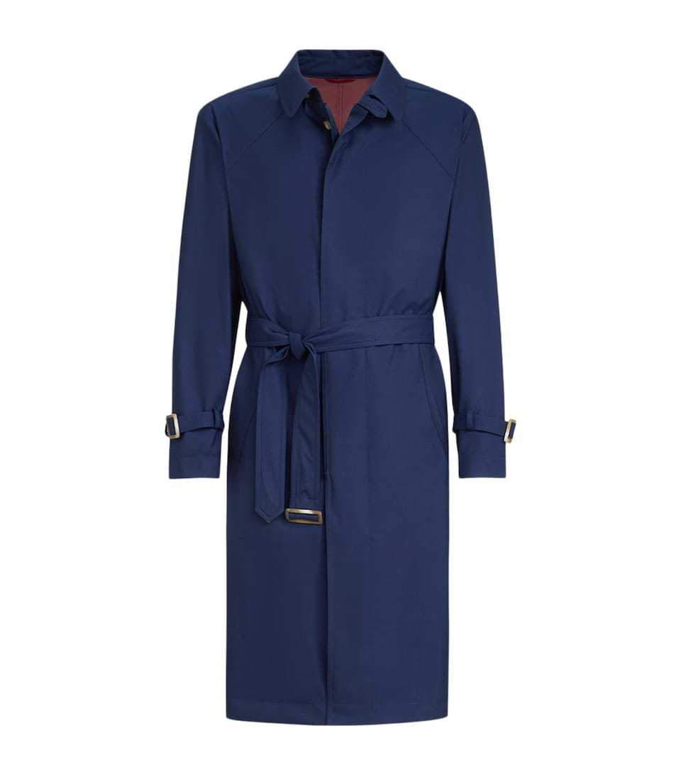 Wool Fresco Trench Coat