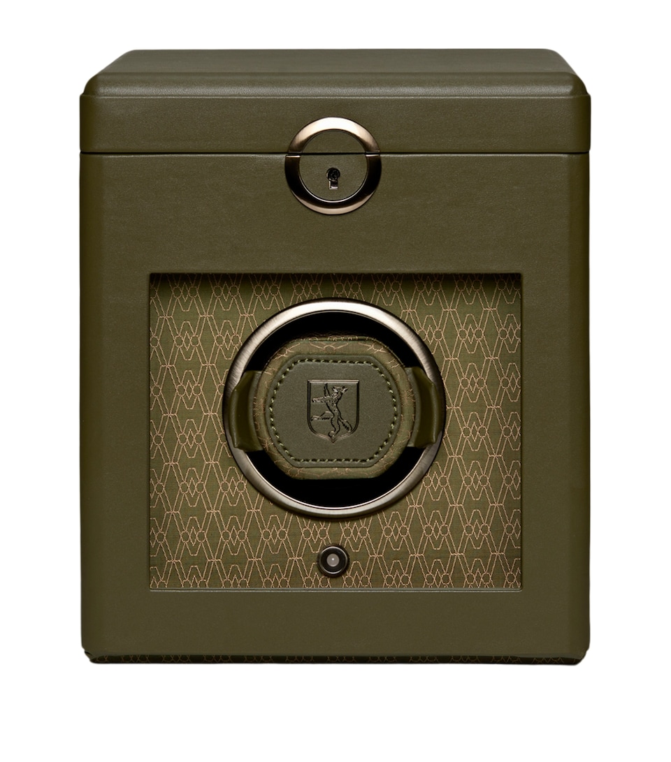 WOLF Earth Single Watch Winder Olive