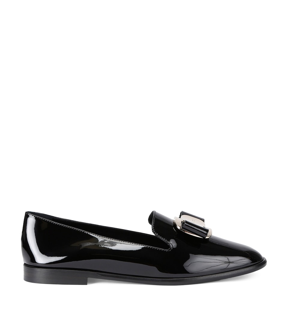 Patent Leather Zamira Loafers