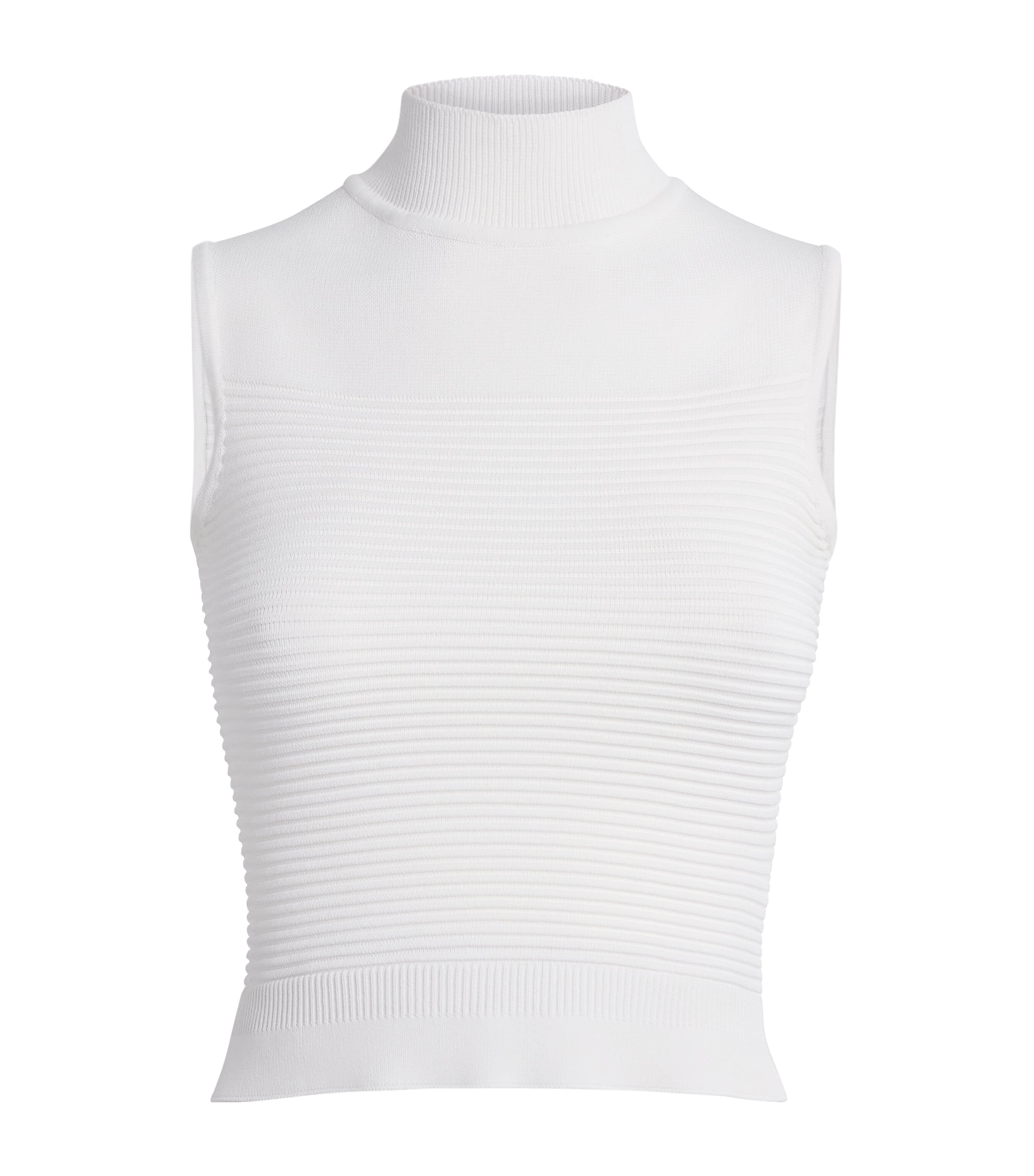 Edeline Lee Womens Knitted Sylvia Tank Top Ivory