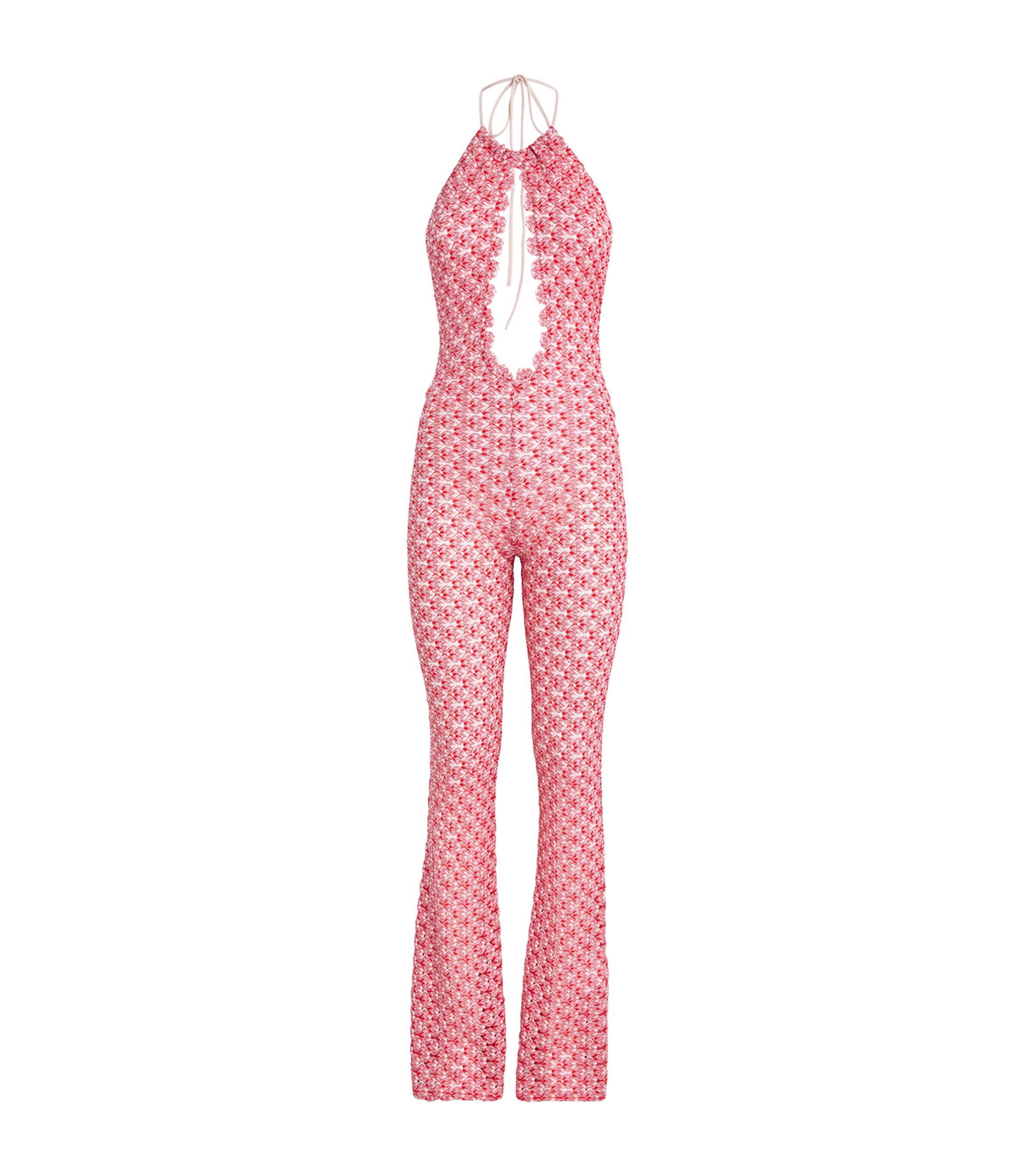 Crochet Halterneck Jumpsuit